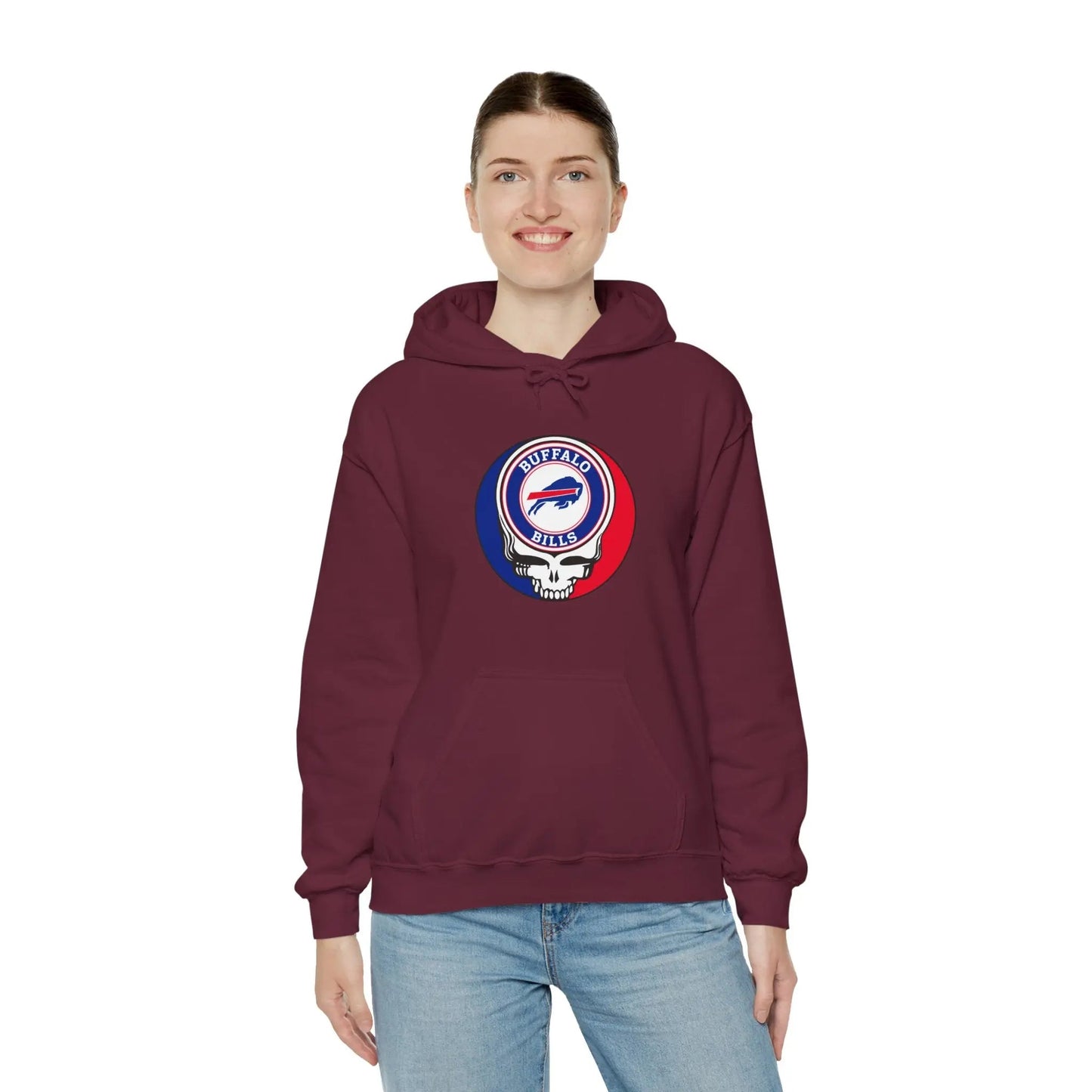 Buffalo Bills Grateful Dead Hoodie Unisex The Gridiron Collection