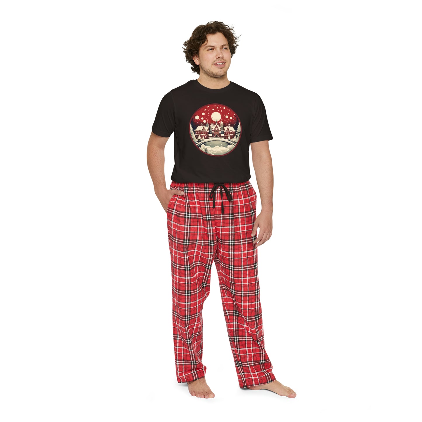Christmas Men's Short Sleeve Pajama Set