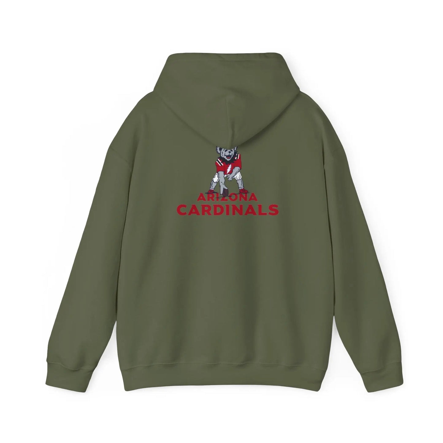 Arizona Cardinals Dancing Bear Unisex Hoodie NFL The Gridiron Collection