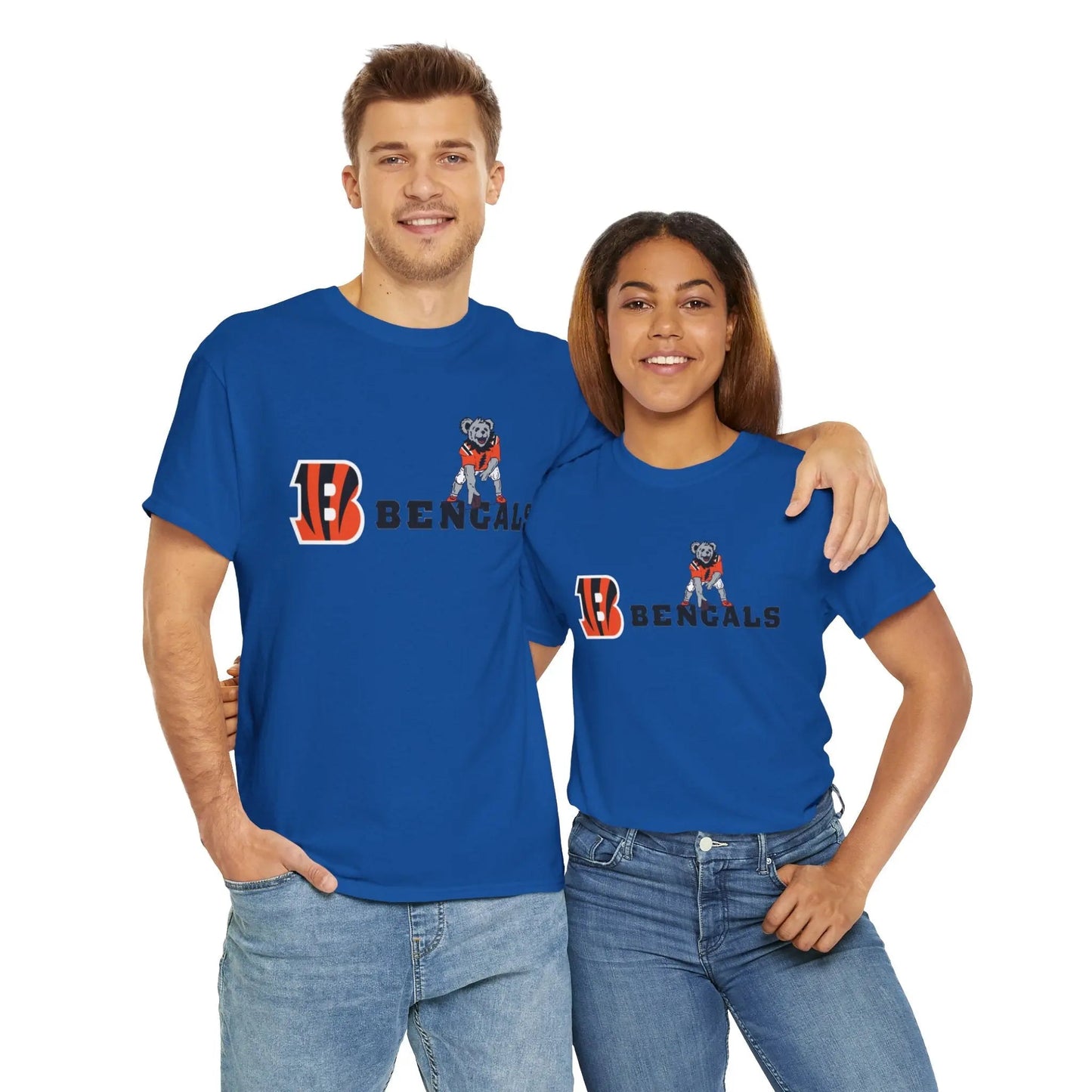 Cincinnati Bengals Dancing Bear Grateful Dead T-Shirt The Gridiron Collection