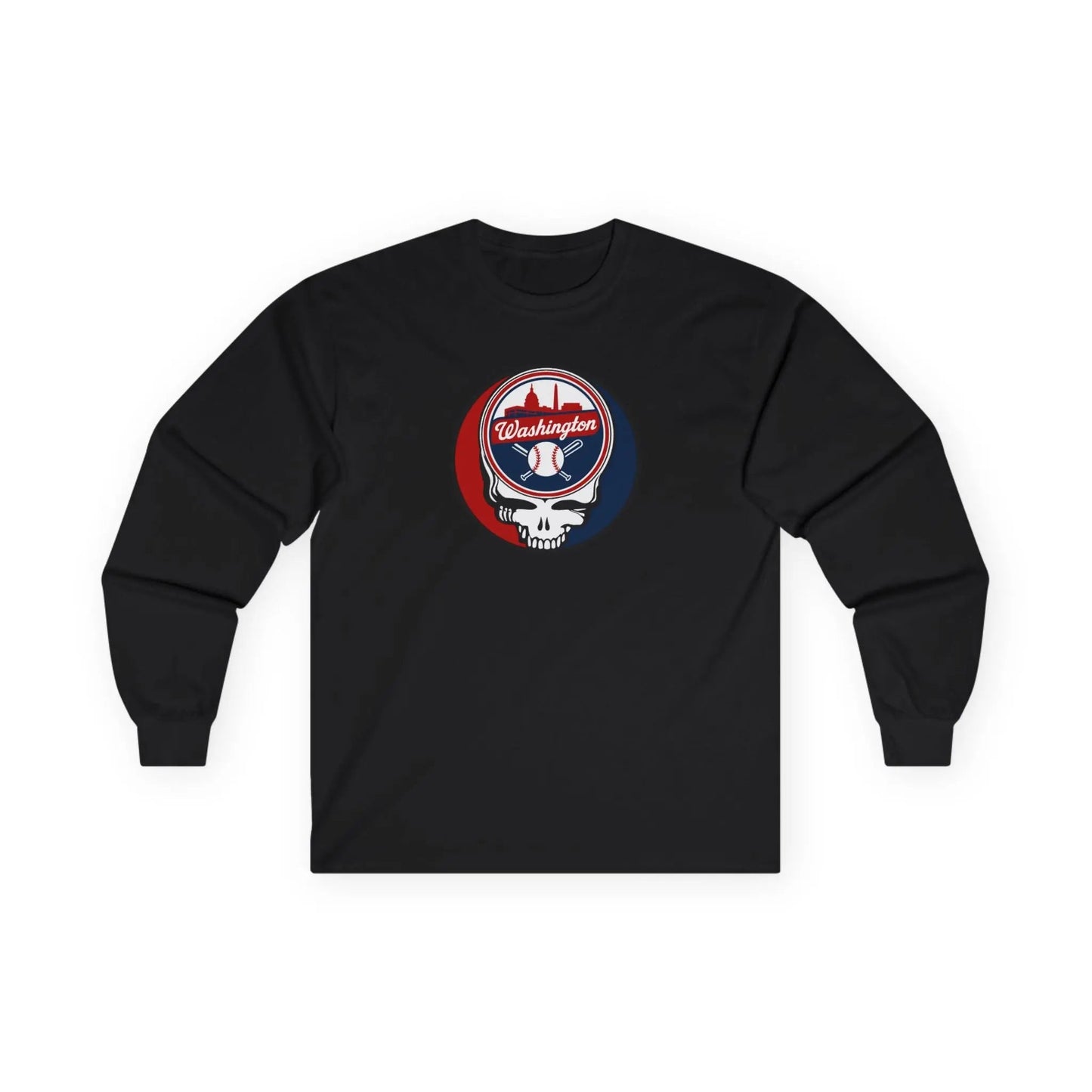 Grateful Dead Long Sleeve Ultra-Cotton Baseball Tee Washington MLB