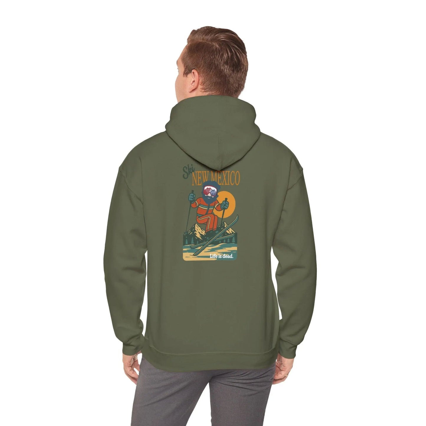 Grateful Dead Unisex Heavy Blend Hoodie Ski New Mexico