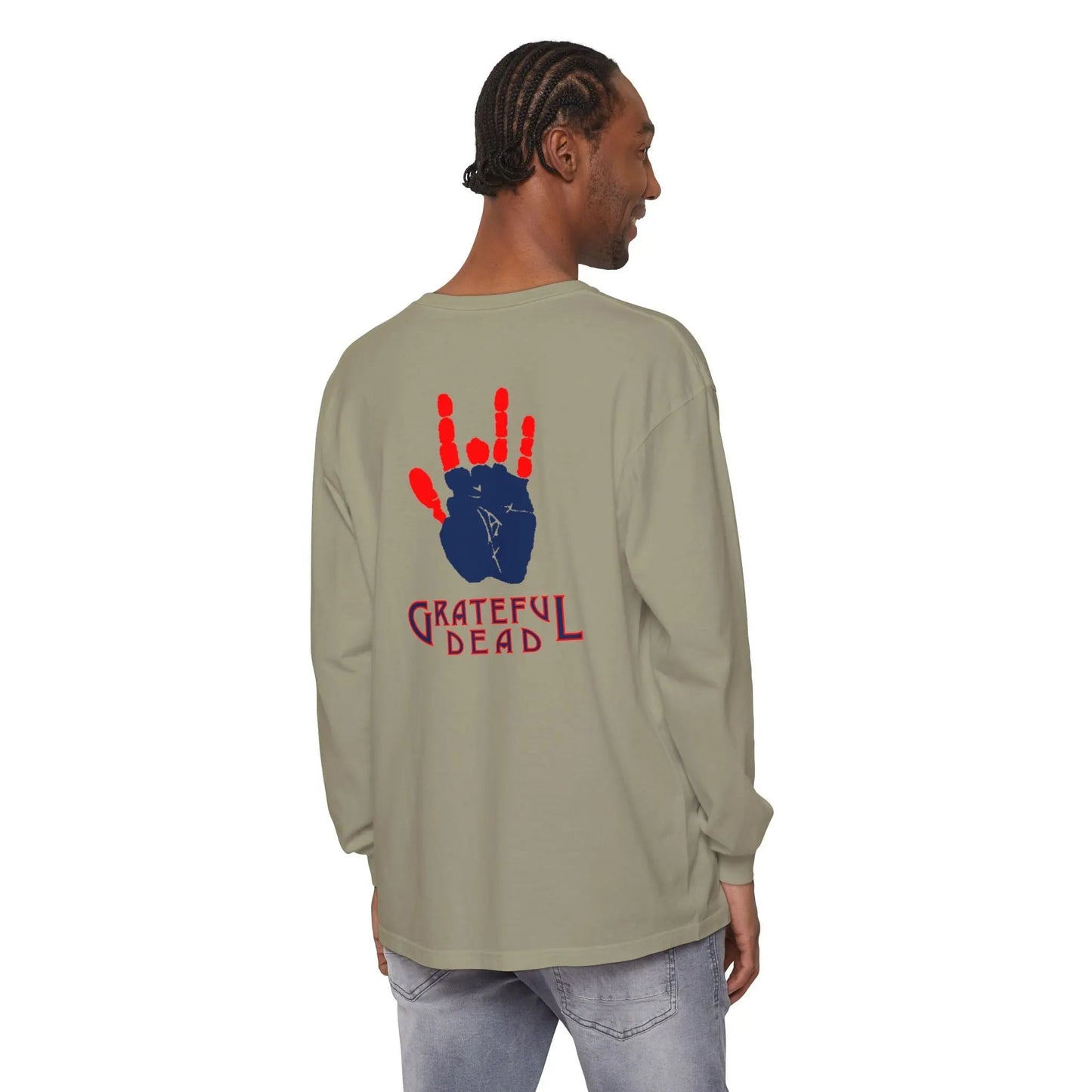 Jerry's Hand Garment-dyed Long Sleeve T-Shirt Vineyard Collection