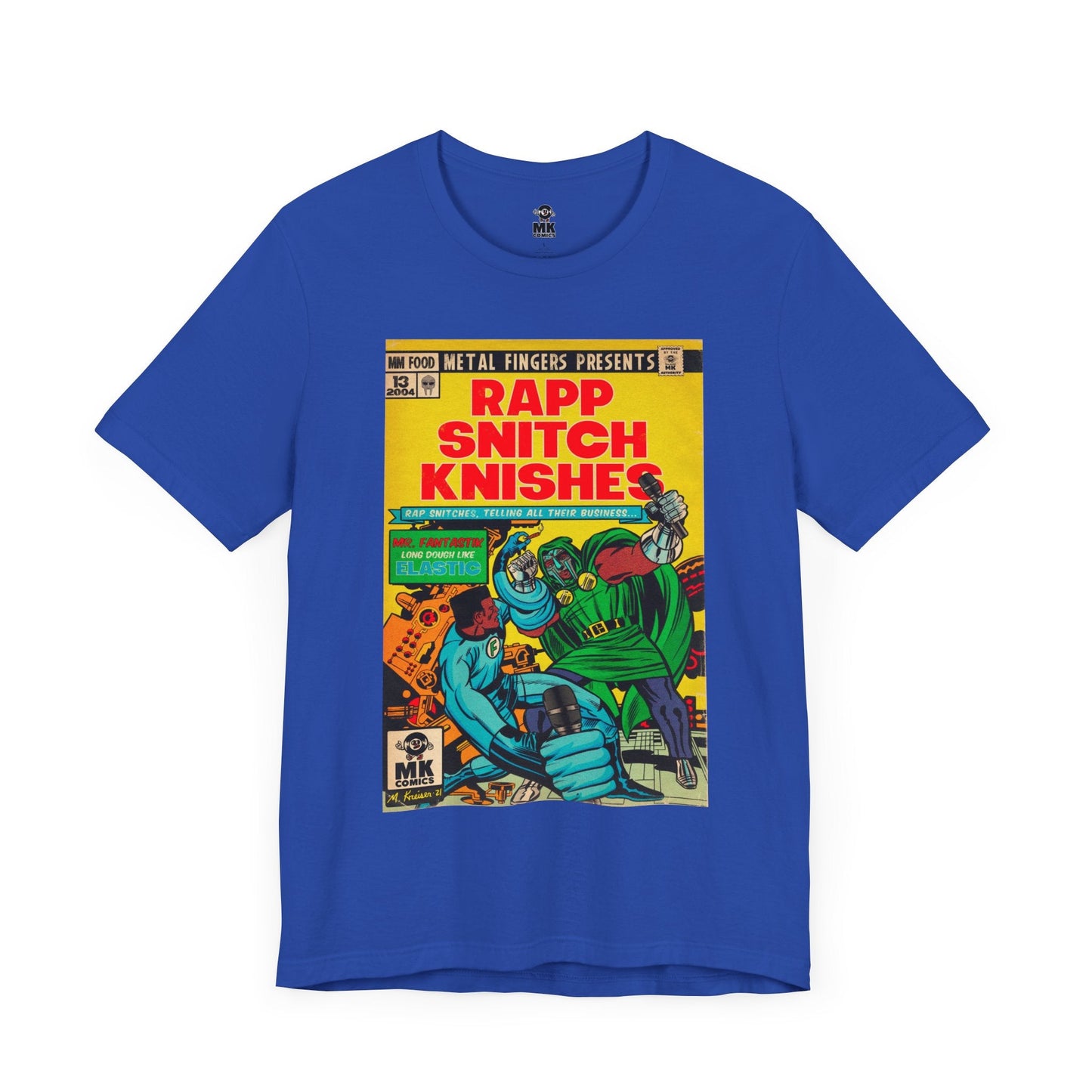 Rapp Snitch Knishes Comic Book Art - Unisex Jersey Short Sleeve Tee