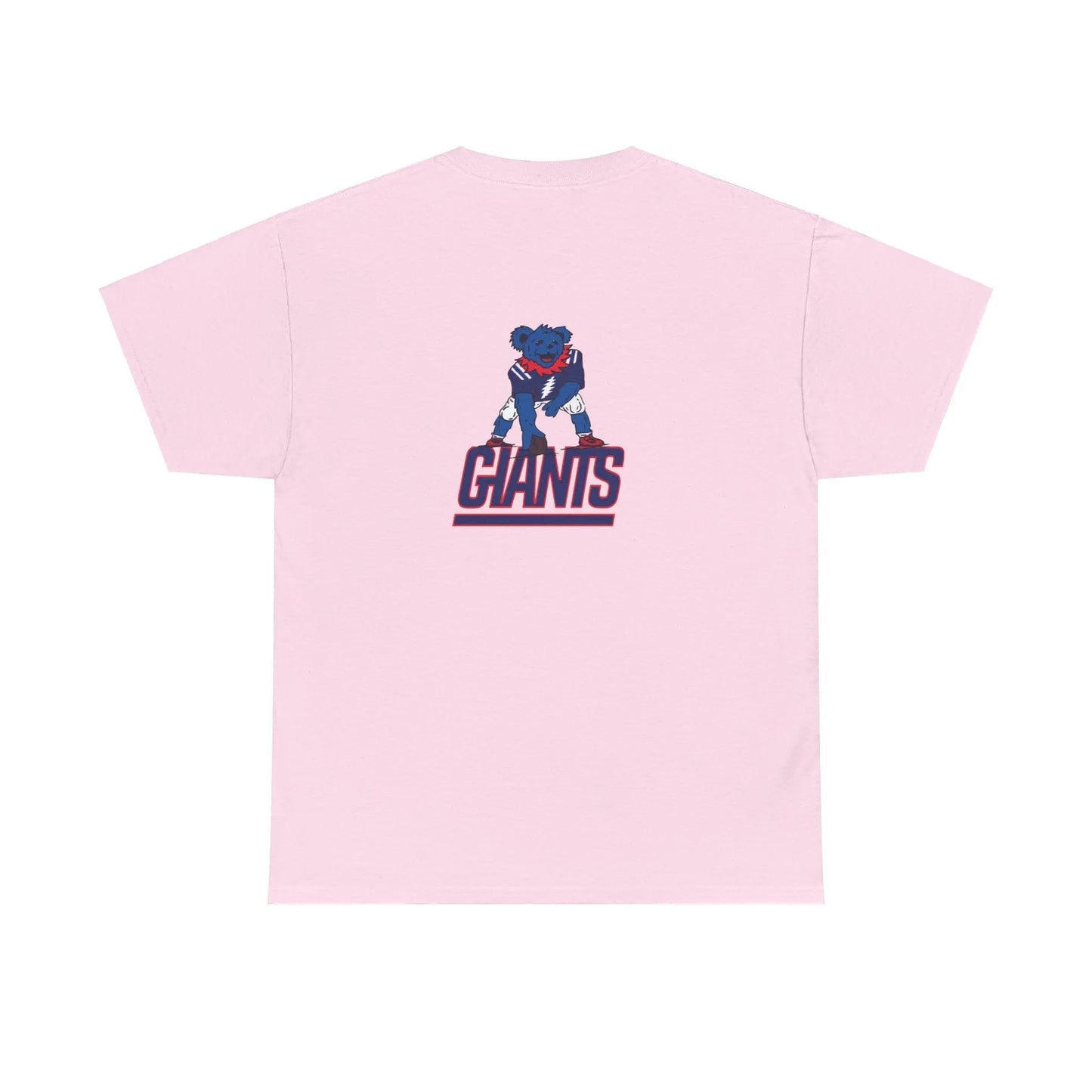 New York Giants Grateful Dead Dancing Bear Two-Sided T-Shirt The Gridiron Collection