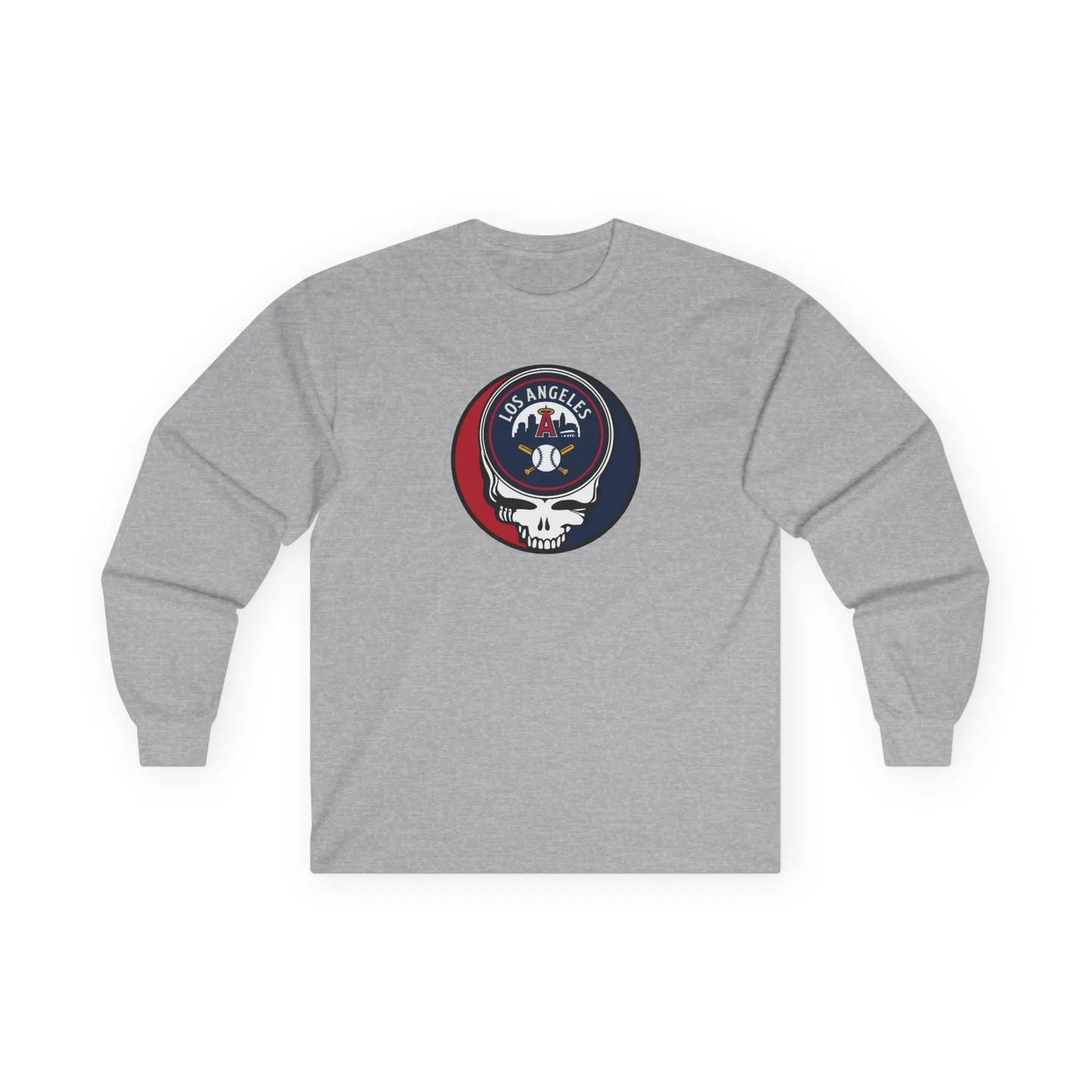 Grateful Dead Long Sleeve Tee Eco-Friendly Cotton Baseball Edition MLB