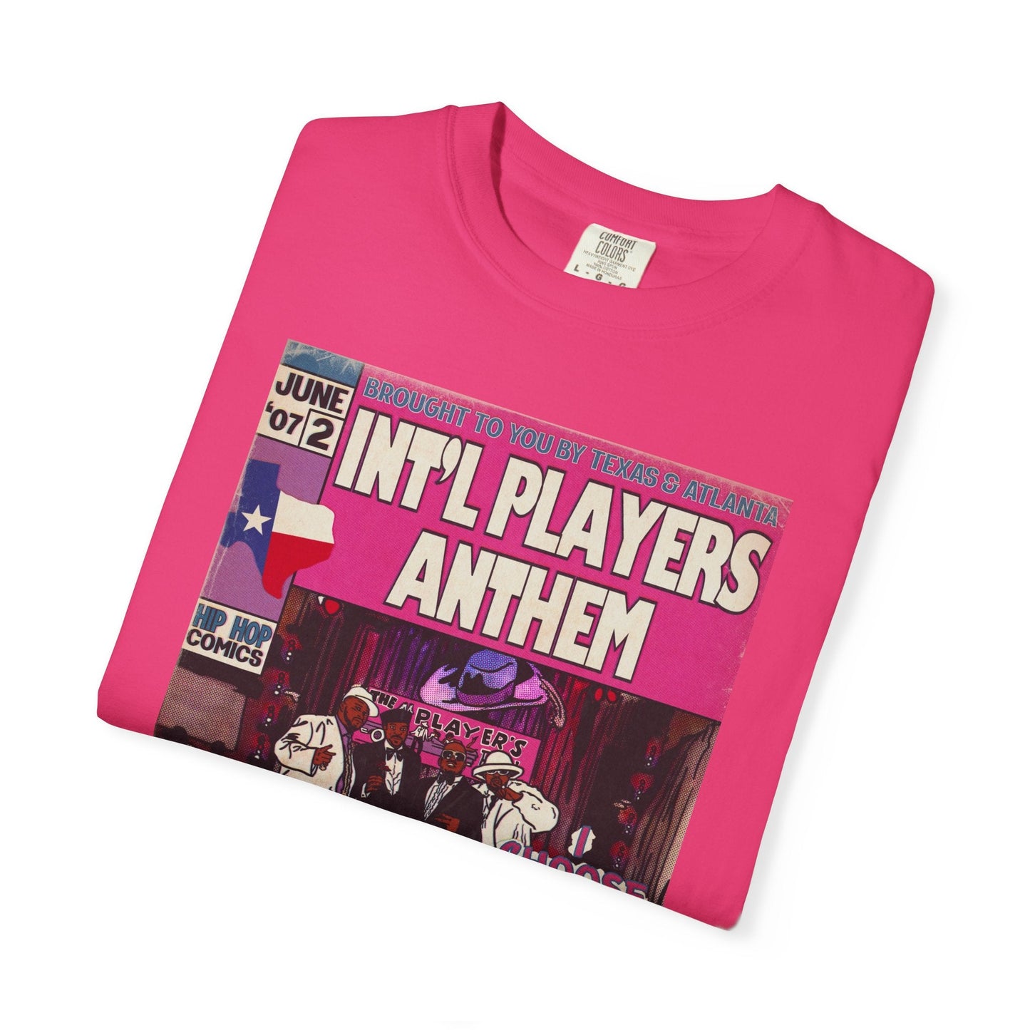 Int’l Players Anthem Unisex Comfort Colors T-shirt