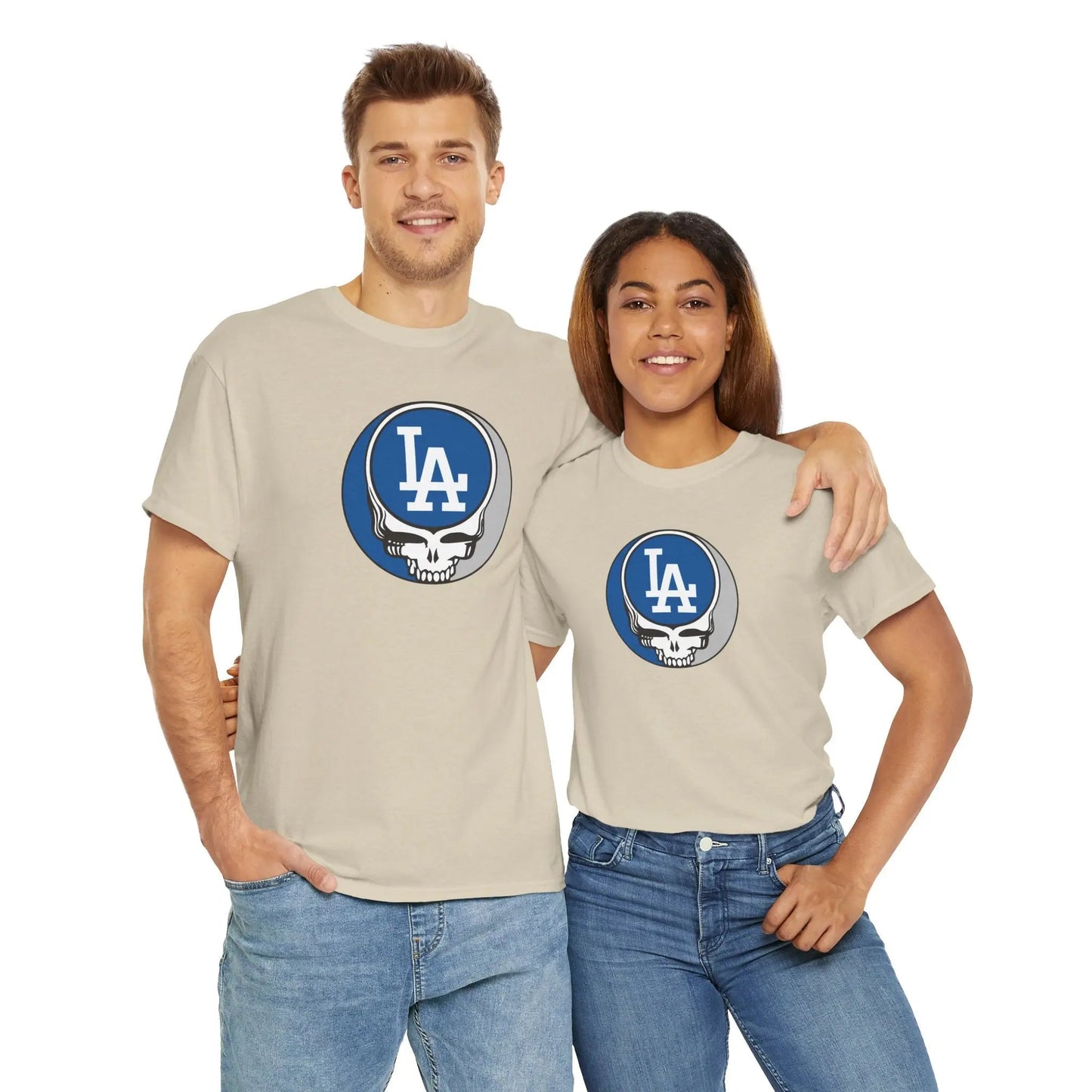 Los Angeles Dodgers Steal Your Face T-Shirt Baseball Edition The Ballpark Collection