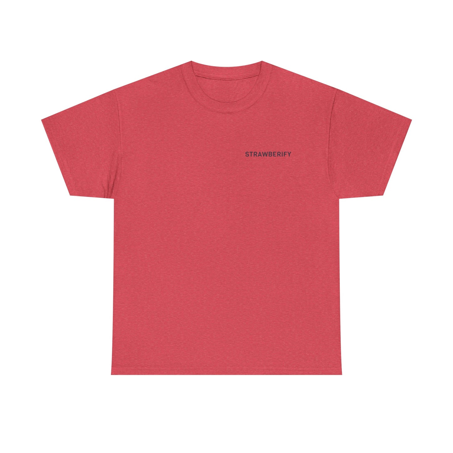Strawberify Unisex Heavy Cotton Tee - Comfy & Trendy Summer Style
