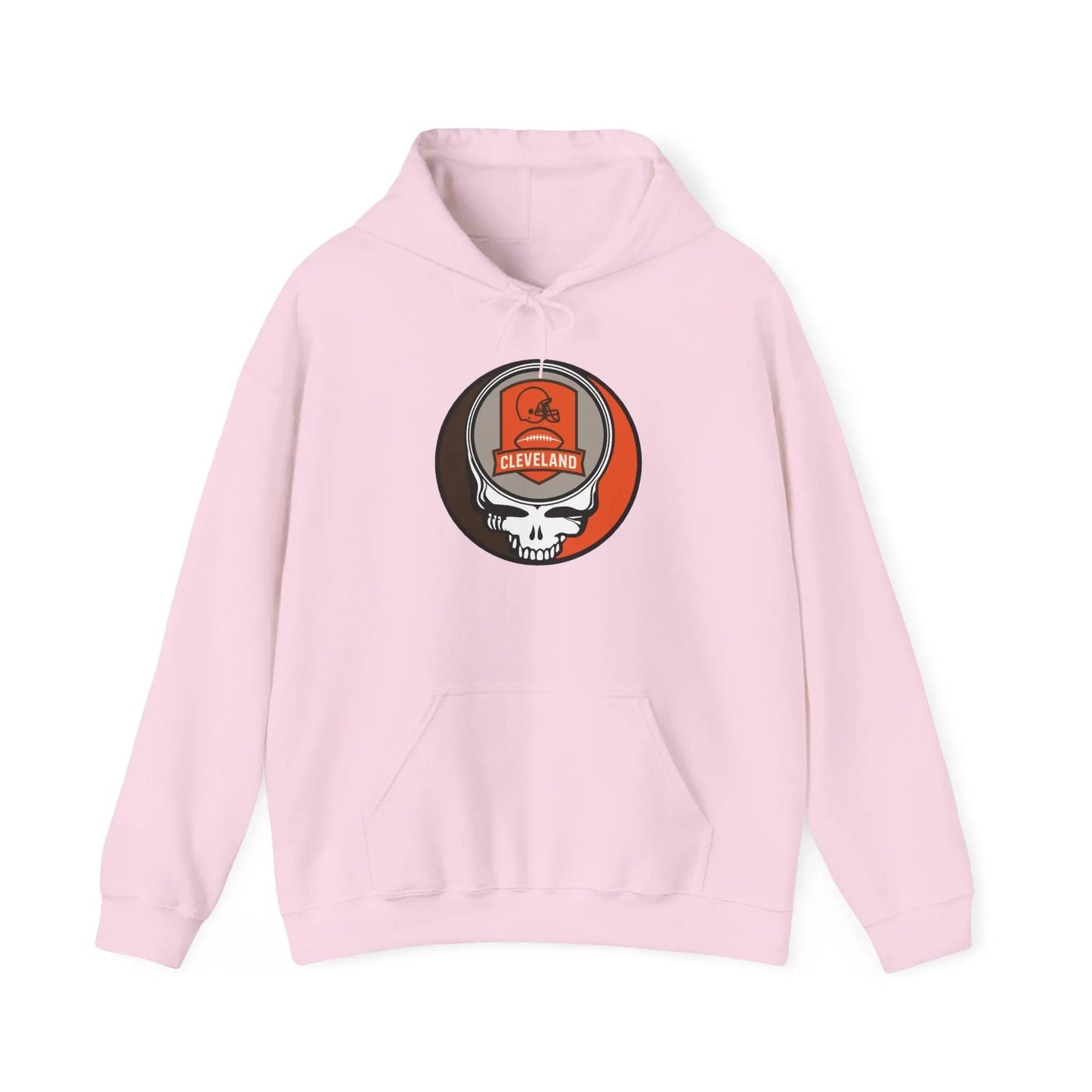 Cleveland Browns Stealie Hooded Sweatshirt Grateful Dead The Gridiron Collection
