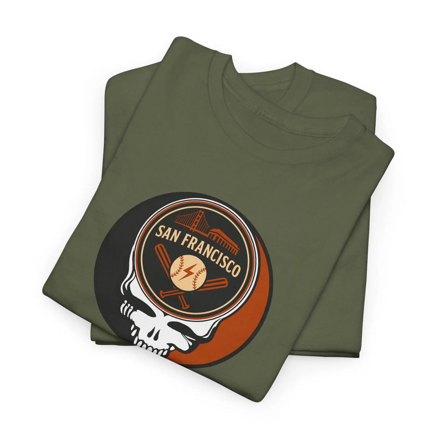 San Francisco Giants Classic Stealie T Shirt Baseball Edition The Ballpark Collection MLB