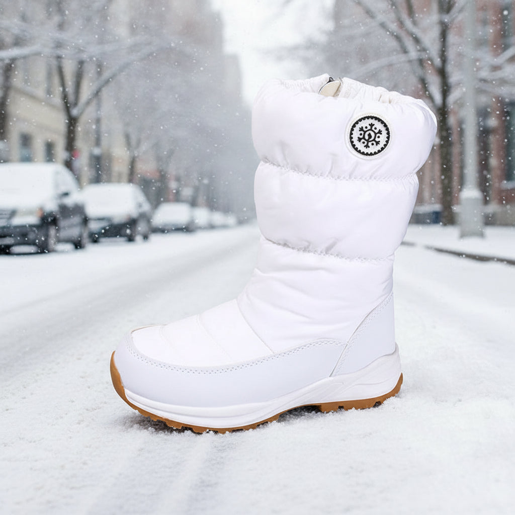 Thickened Cotton Mid-Calf Snow Boots Women