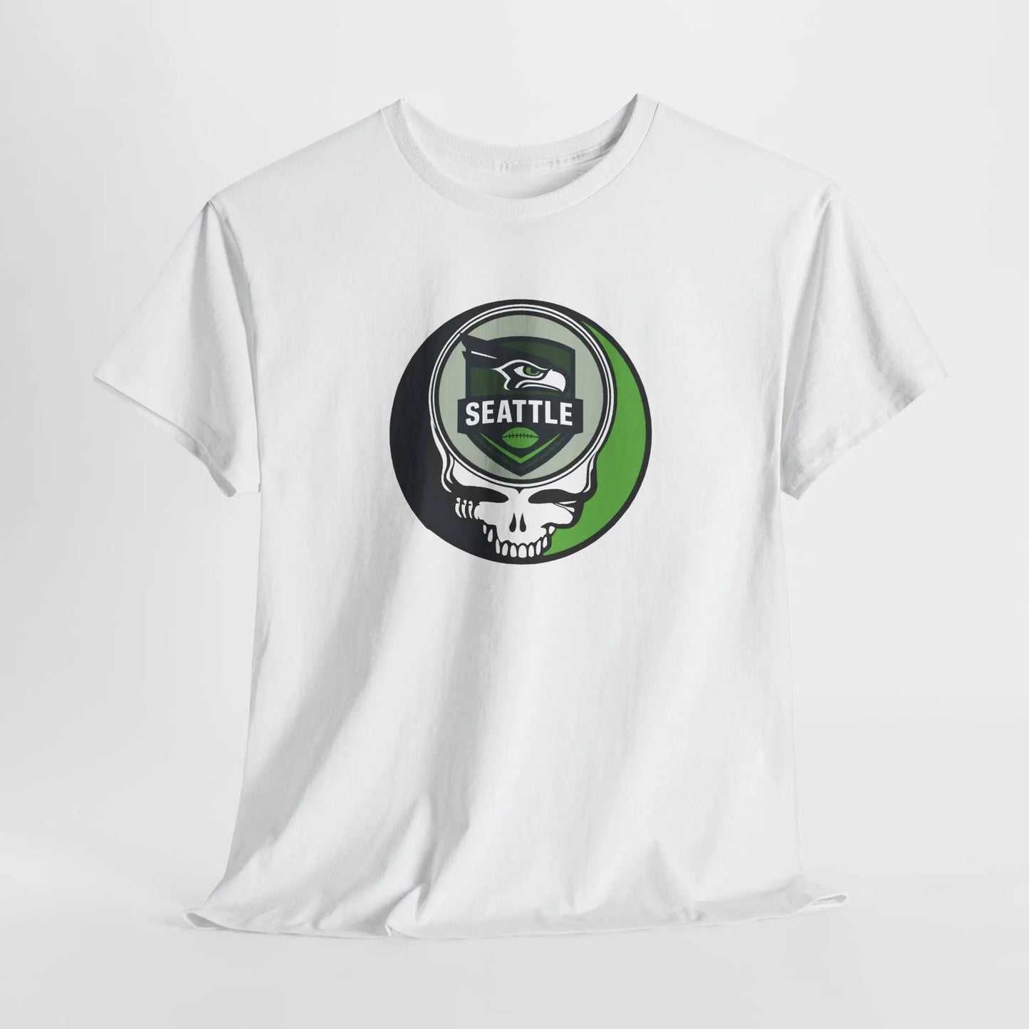 Seattle Seahawks Grateful Dead Steal Your Face T-Shirt NFL The Gridiron Collection