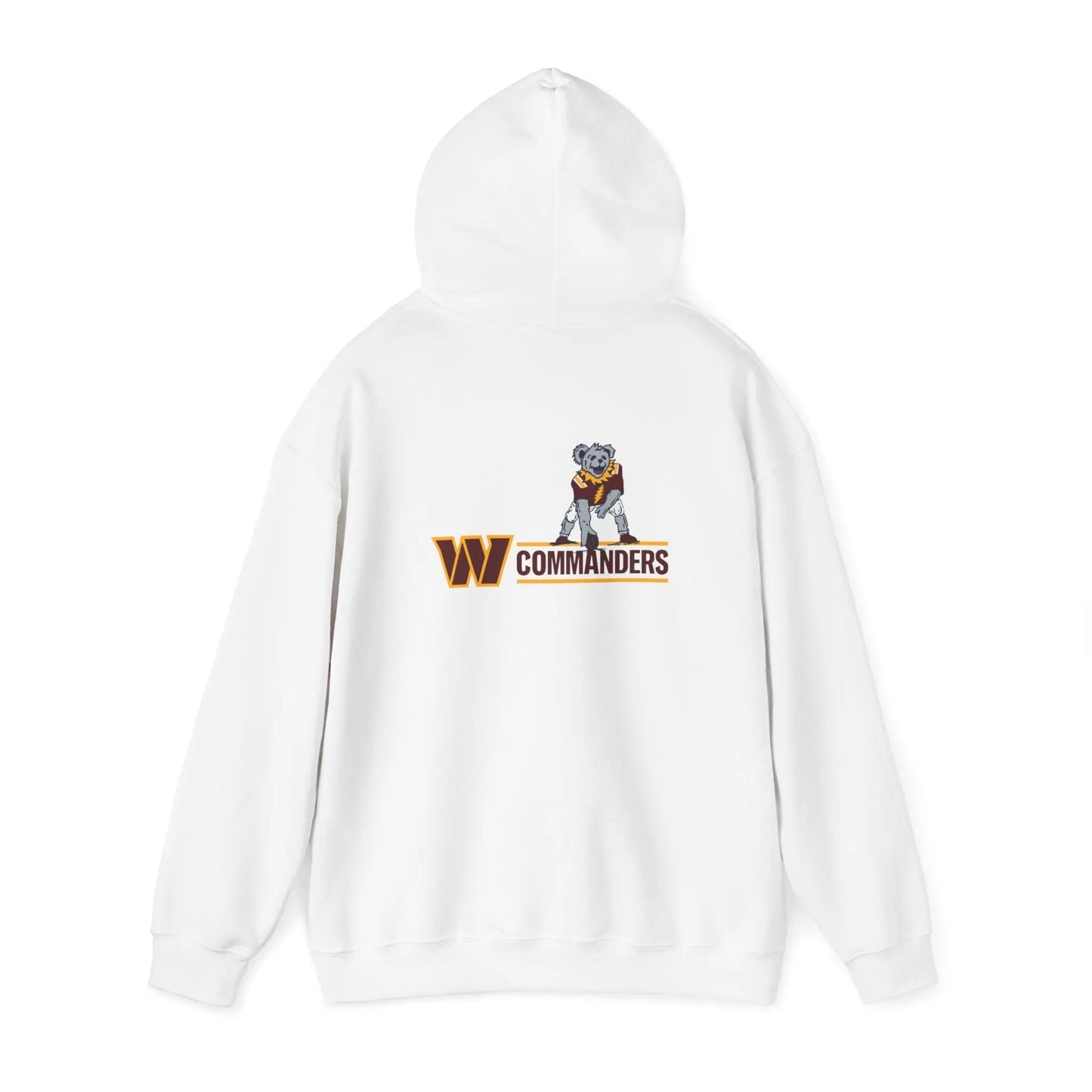 Washington Commanders Dancing Bear Unisex Hoodie Two-Sided The Gridiron Collection
