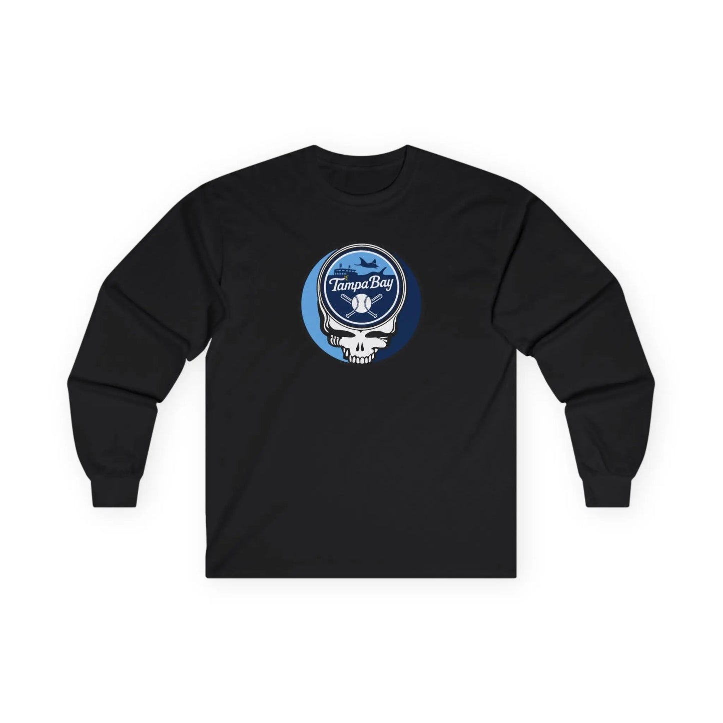 Tampa Bay Baseball Edition Classic Stealie Long Sleeve Tee Ultra Cotton MLB