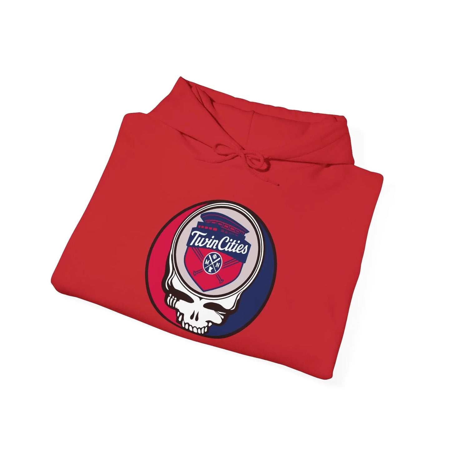 Minnesota Baseball Edition Heavy Blend Hoodie Grateful Dead Unisex Hooded Sweatshirt