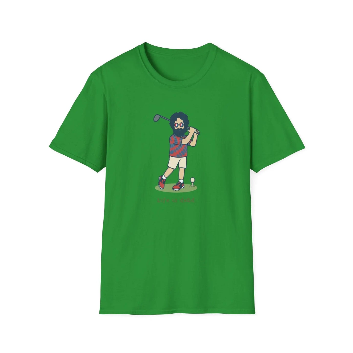 Life is Dead Golfing Jerry T-Shirt Grateful Dead