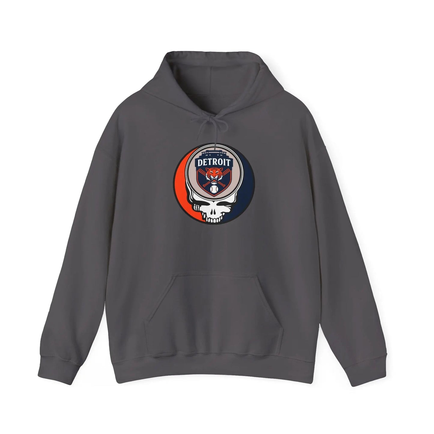 Detroit Baseball Edition Grateful Dead Unisex Heavy Blend Hoodie The Ballpark Collection