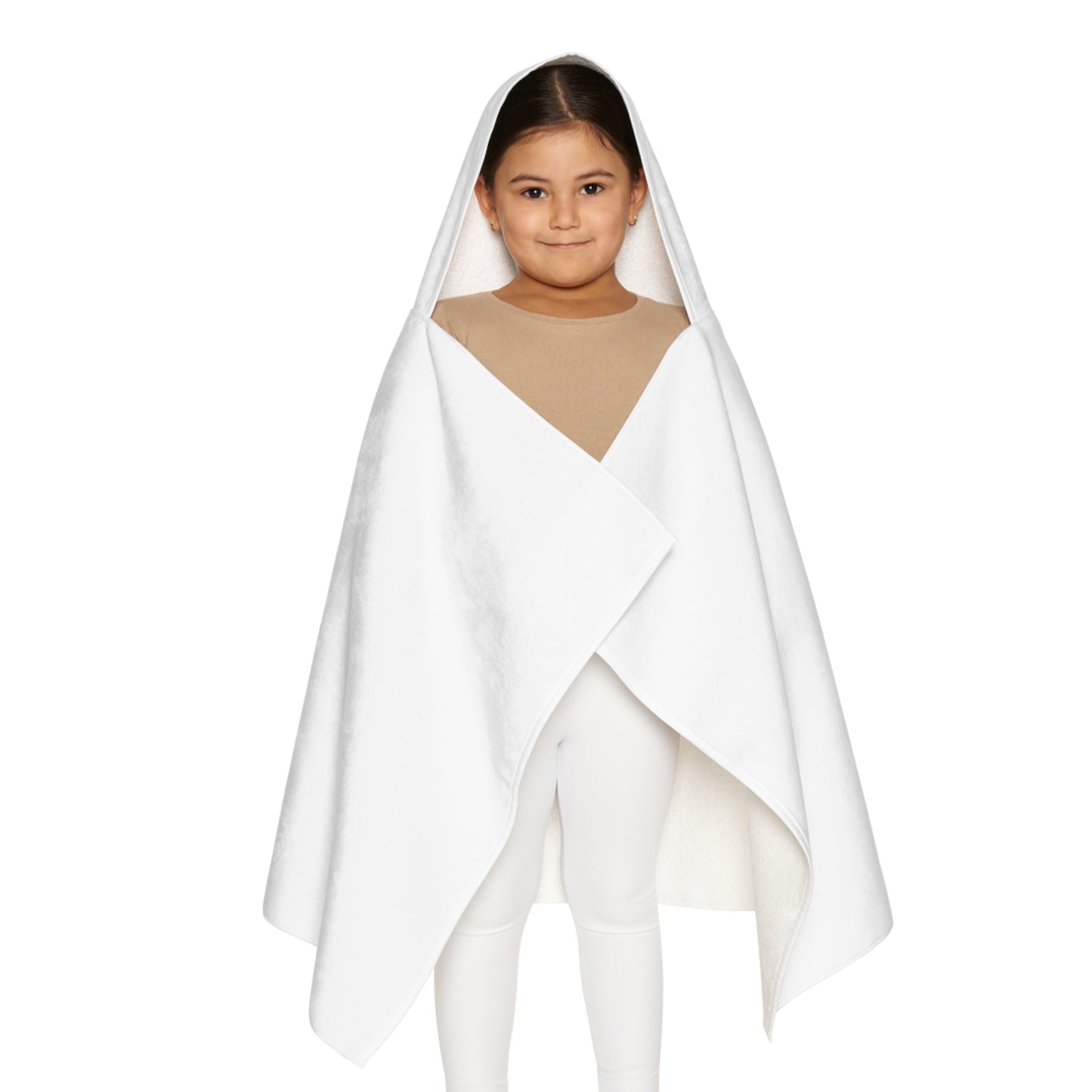 Cozy Youth Hooded Towel - Strawberify Design for Fun Bath Time