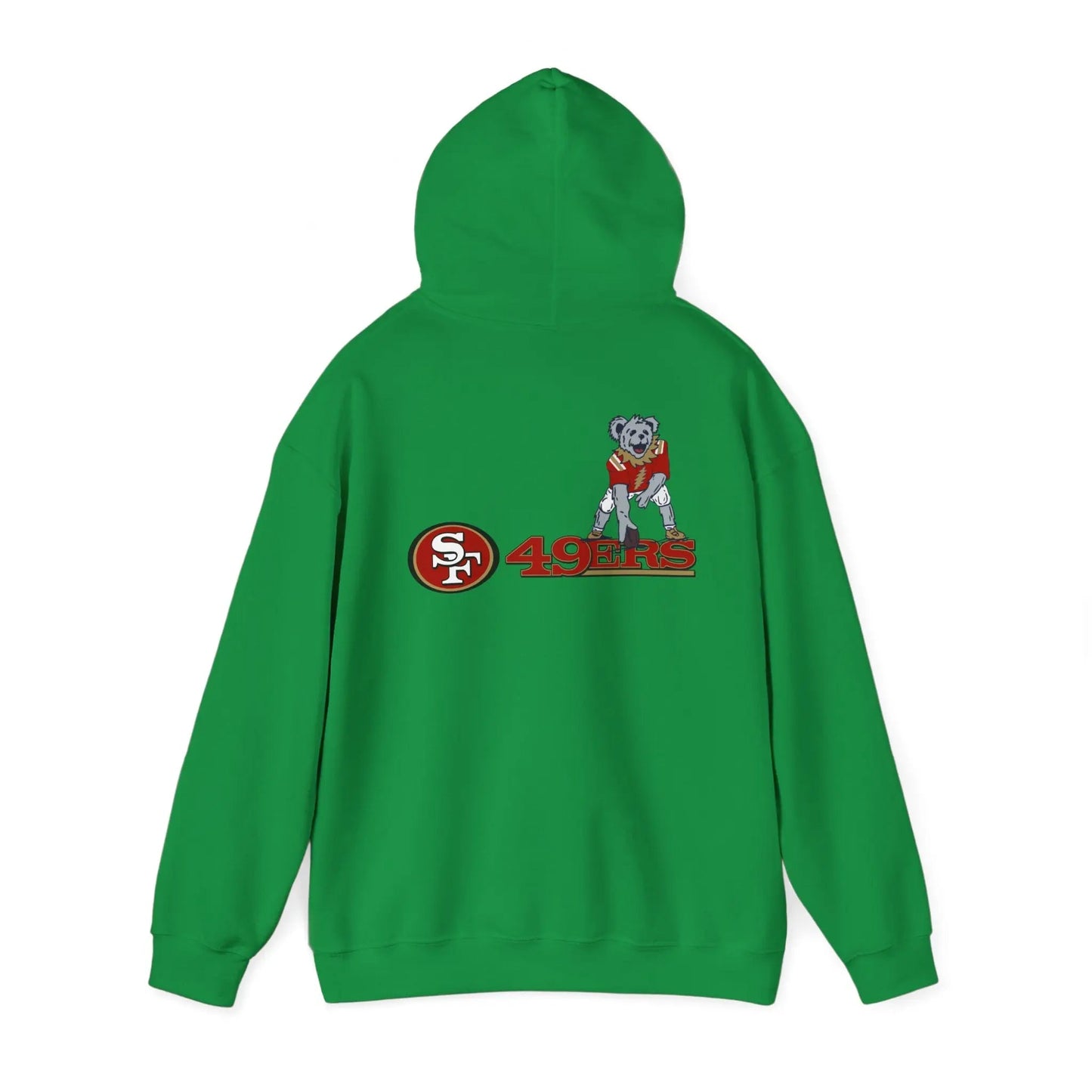 San Francisco 49ers Dancing Bear Unisex Two-Sided Hoodie The Gridiron Collection