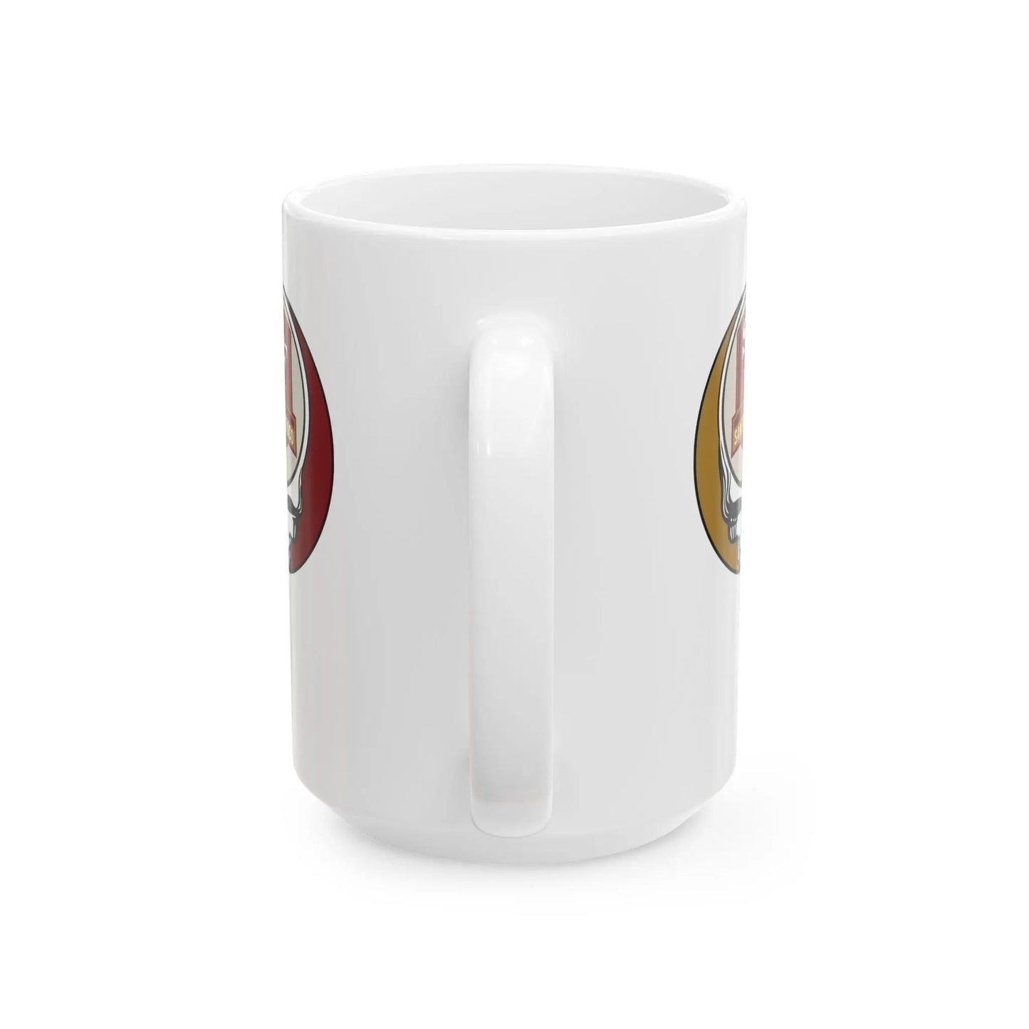 San Francisco 49ers Stealie Ceramic Coffee Mug 15ounce NFL
