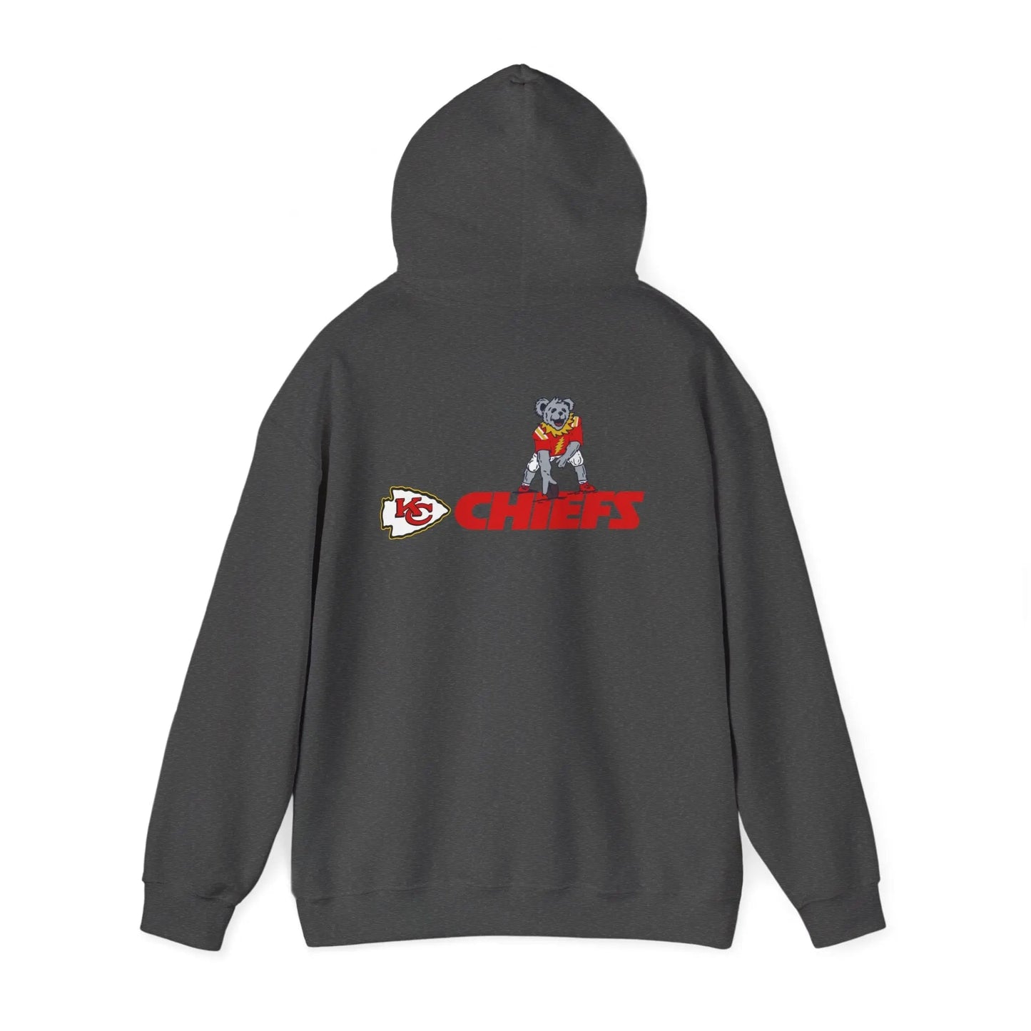 Kansas City Chiefs Dancing Bear Unisex Two-Sided Hoodie The Gridiron Collection