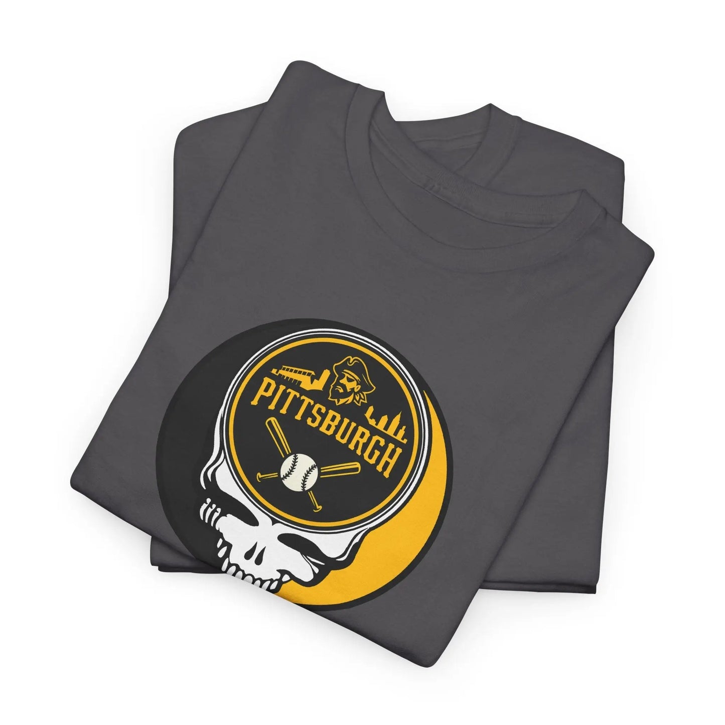 Grateful Dead Steal Your Face T-Shirt Pittsburgh Edition The Ballpark Collection