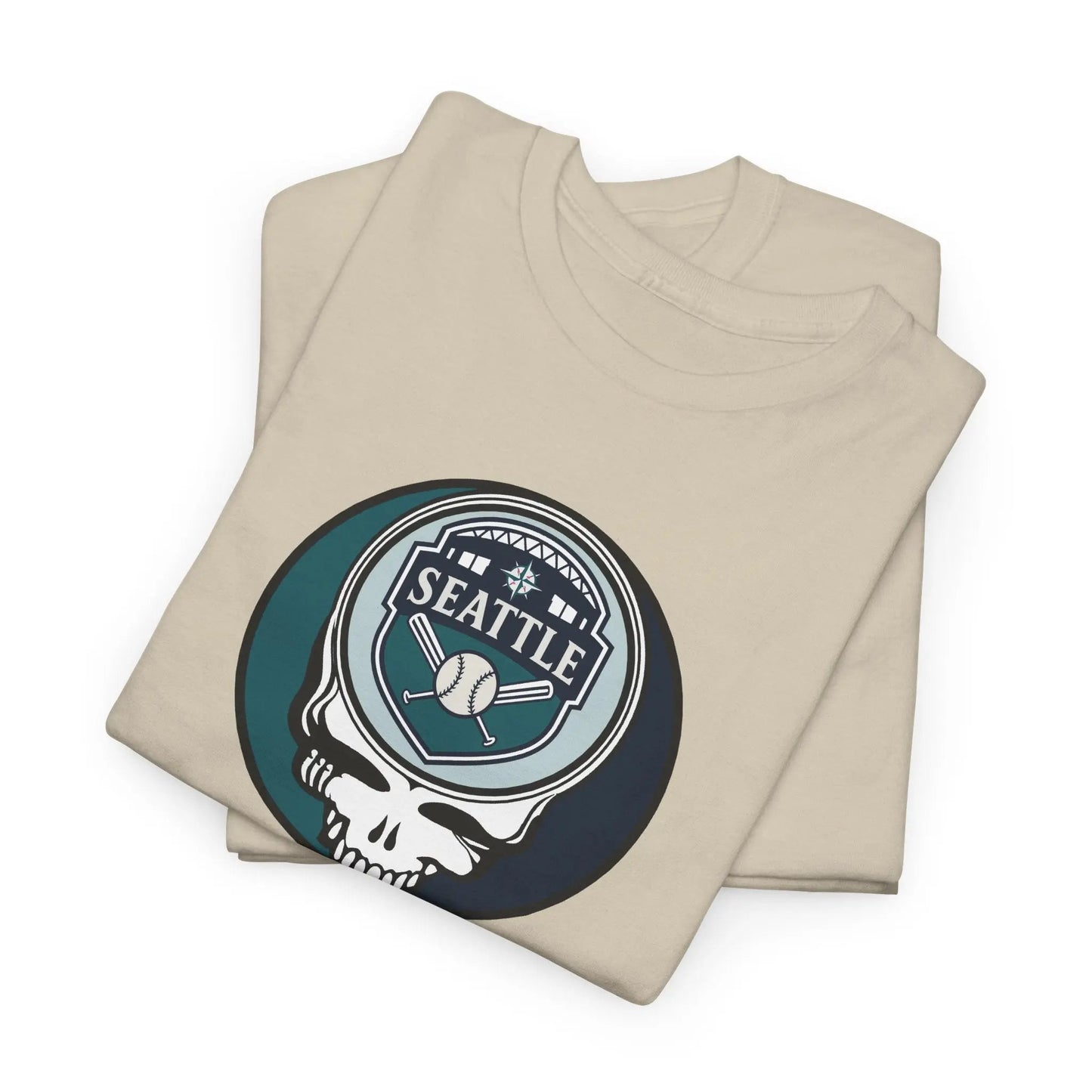Seattle Mariners Grateful Dead Steal Your Face T-Shirt The Ballpark Collection