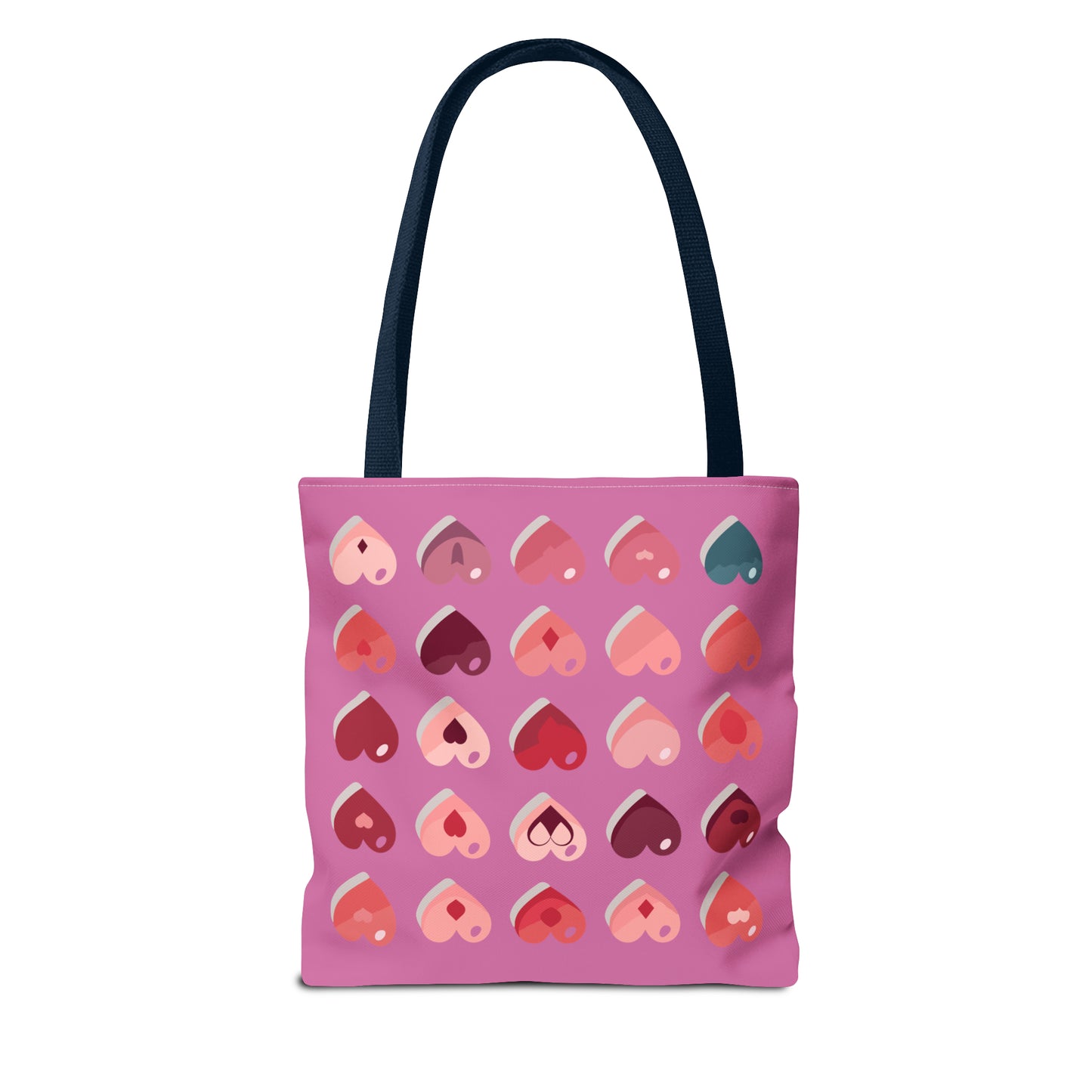 Valentine's light pink Tote Bag (AOP)