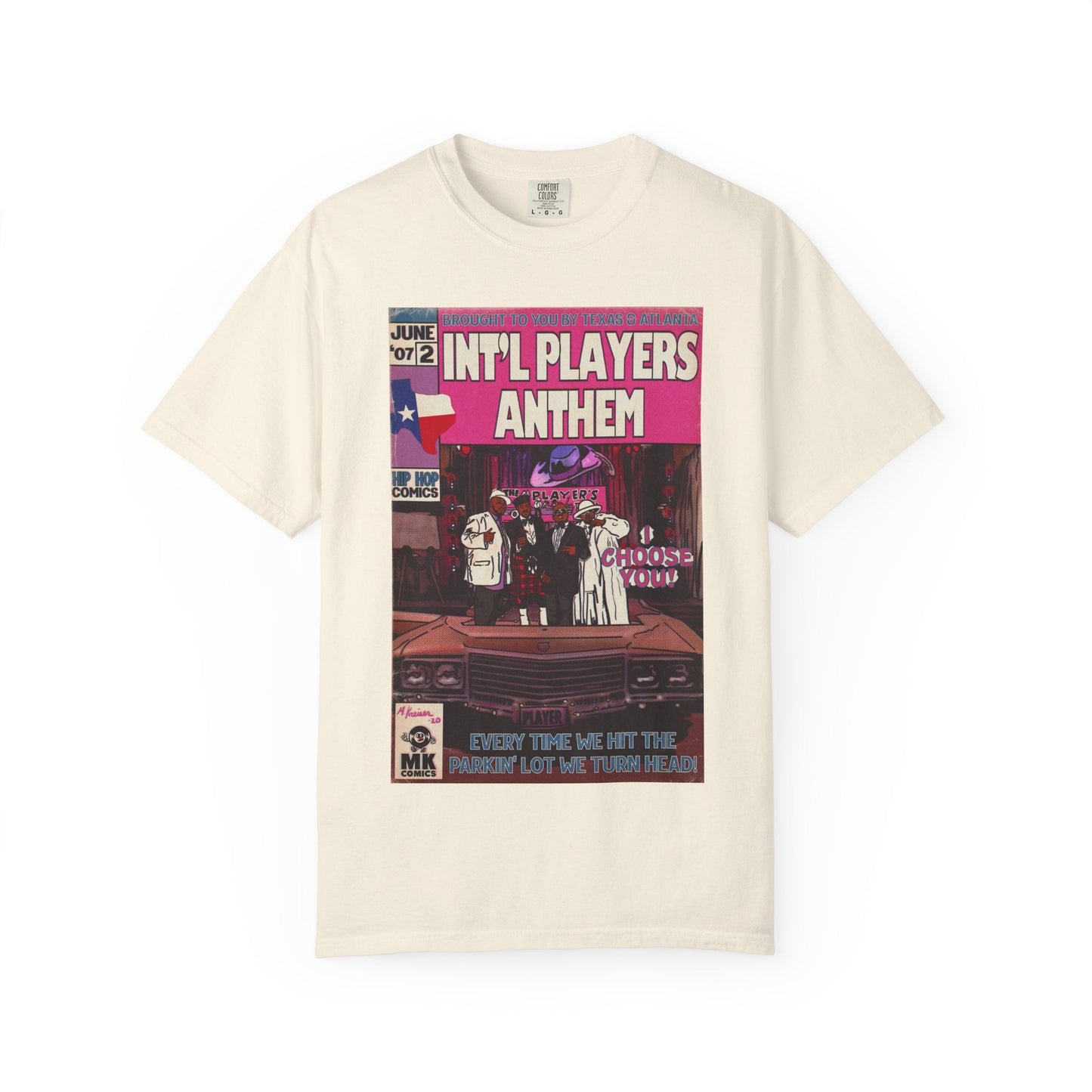 Int’l Players Anthem Unisex Comfort Colors T-shirt