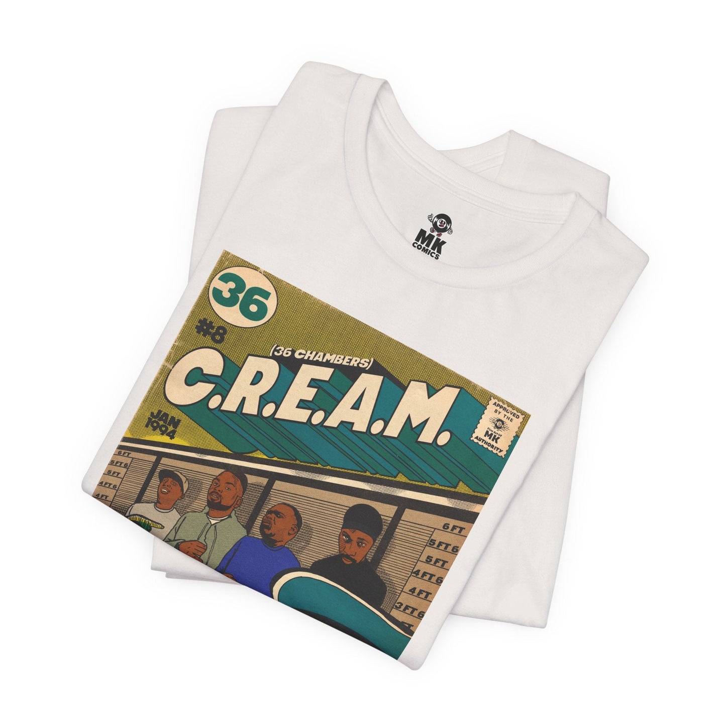 Unisex Jersey Short Sleeve Tee C.R.E.A.M