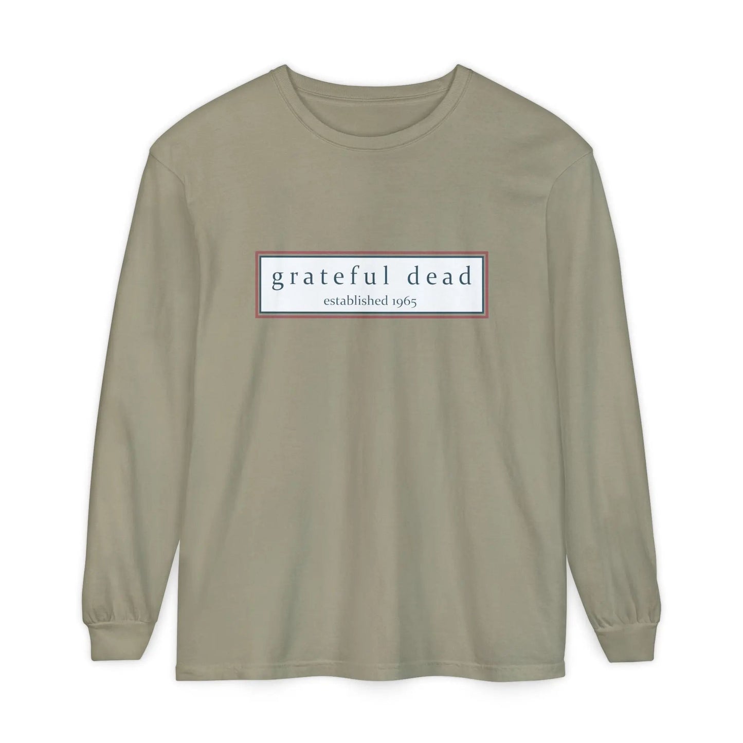 Grateful Dead Dancing Bear Garment-Dyed Long Sleeve T-Shirt