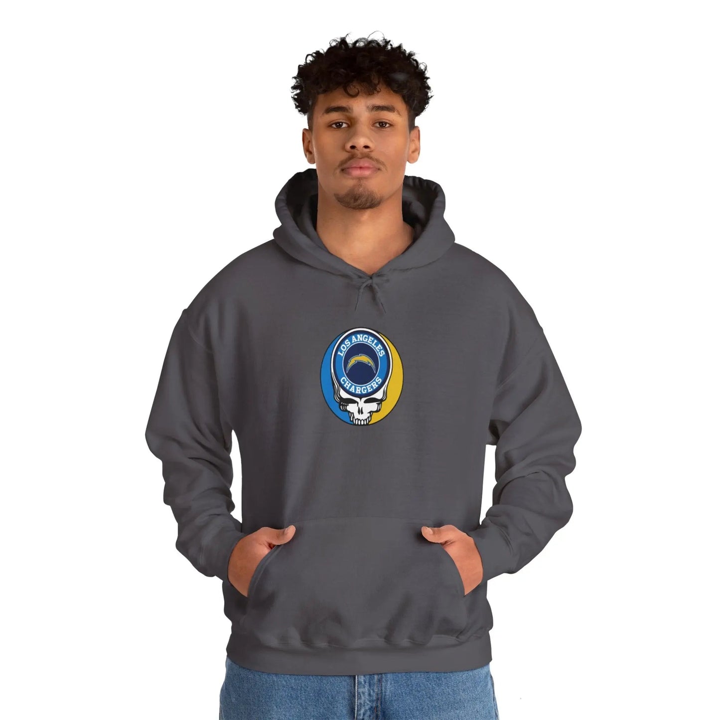 Los Angeles Chargers Grateful Dead Hoodie The Gridiron Collection