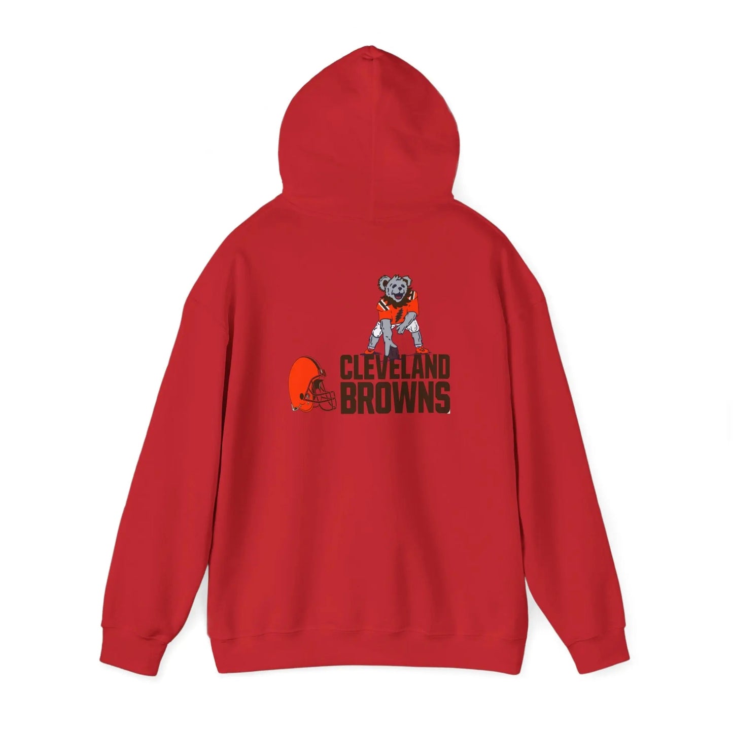 Cleveland Browns Dancing Bear Unisex Hoodie Two-Sided The Gridiron Collection