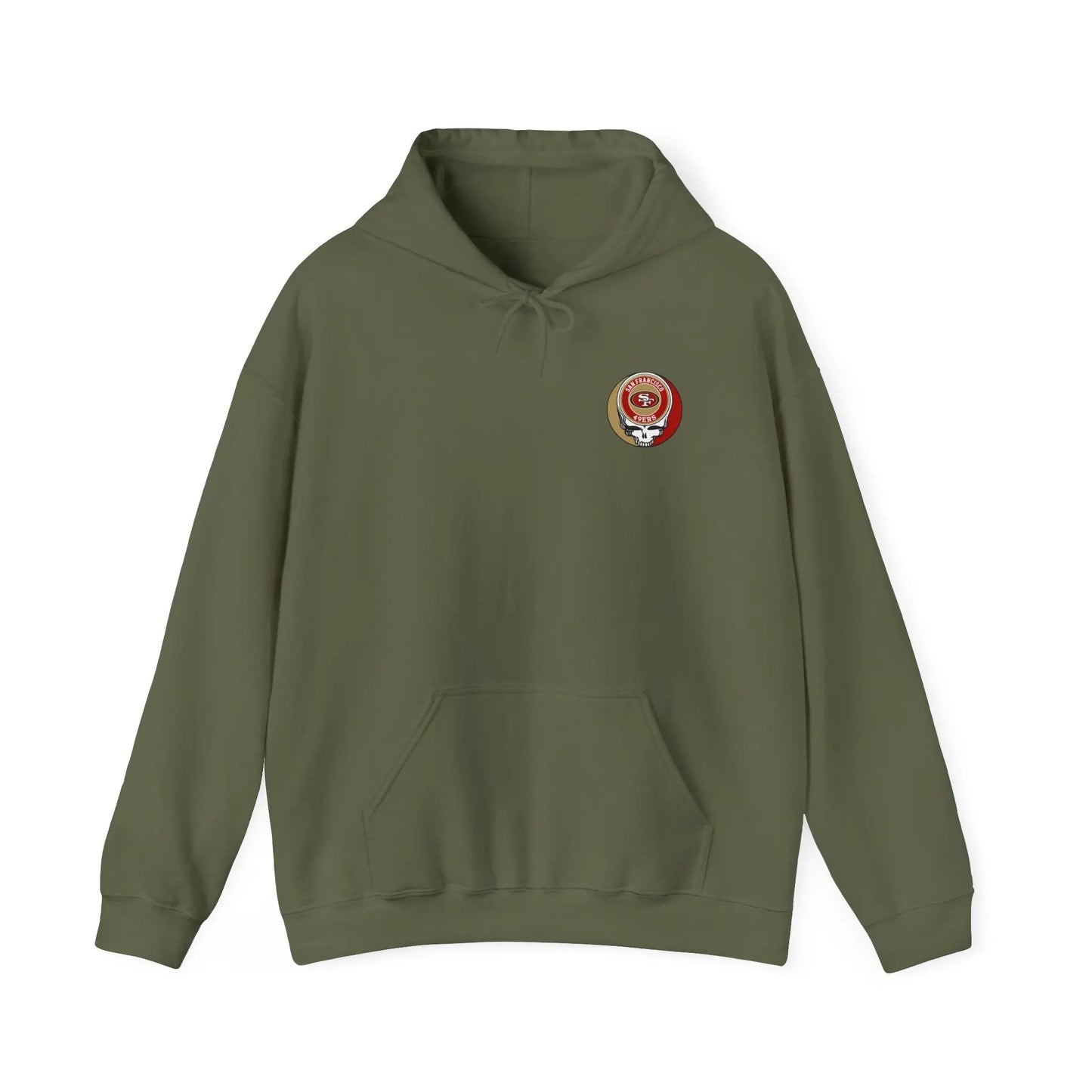San Francisco 49ers Dancing Bear Unisex Two-Sided Hoodie The Gridiron Collection