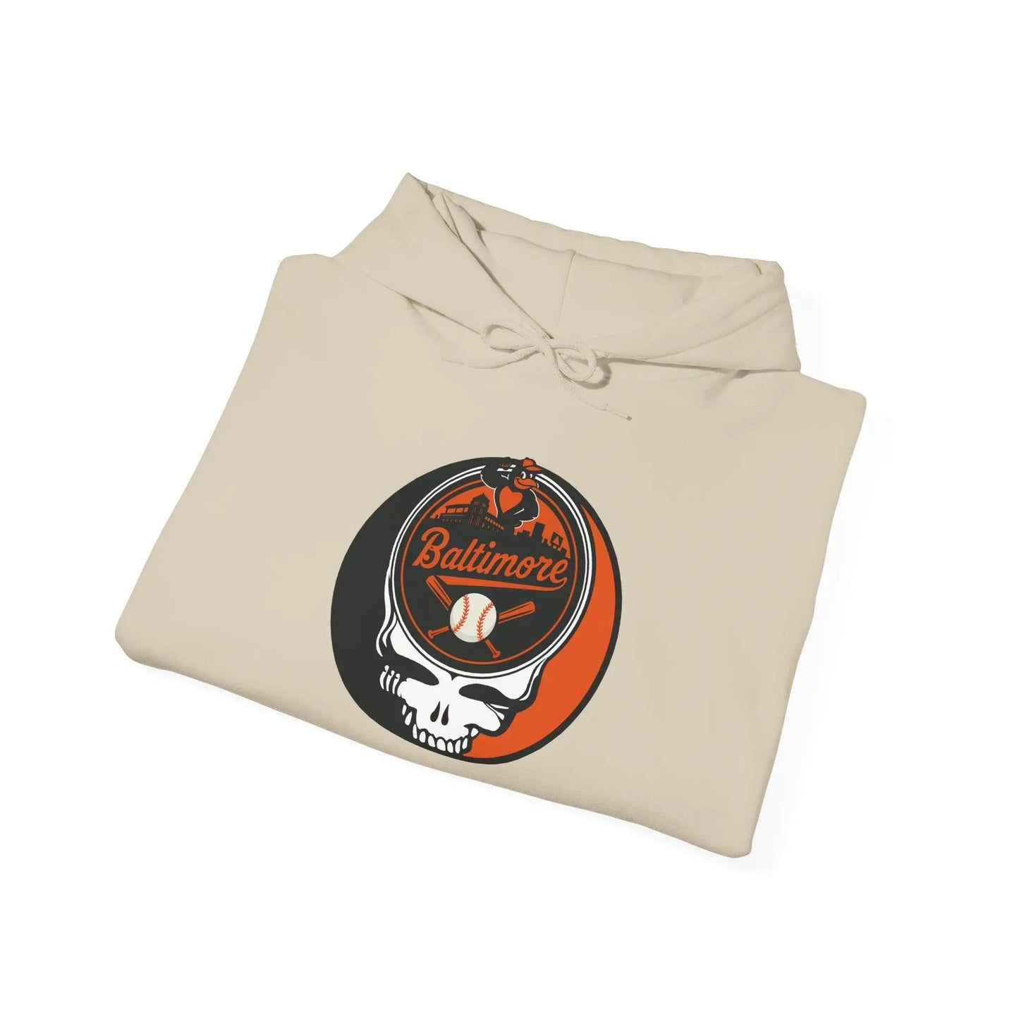 Baltimore Baseball Edition Heavy Blend Hoodie Unisex Grateful Dead