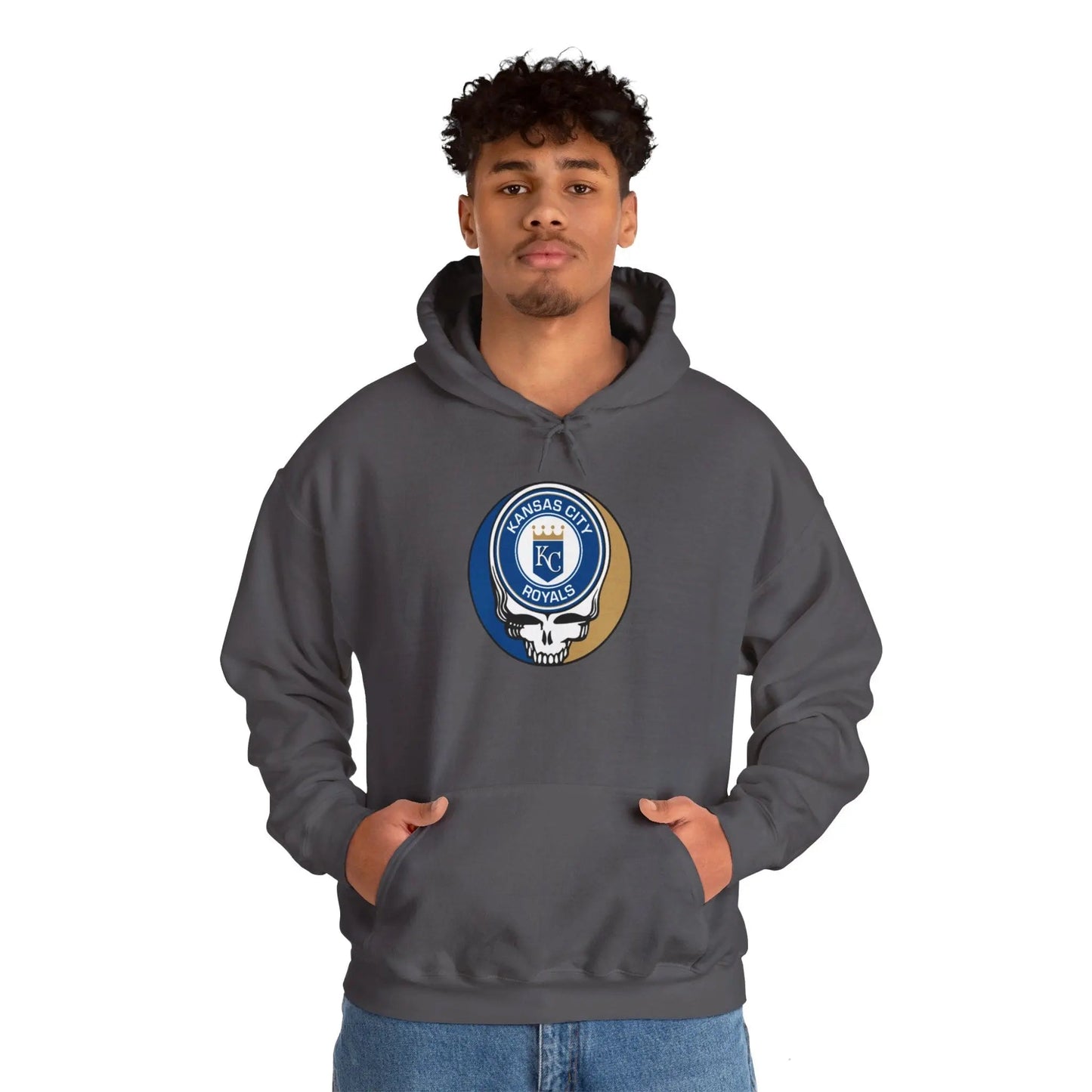 Kansas City Baseball Edition Heavy Blend Hoodie Unisex The Ballpark Collection Grateful Dead