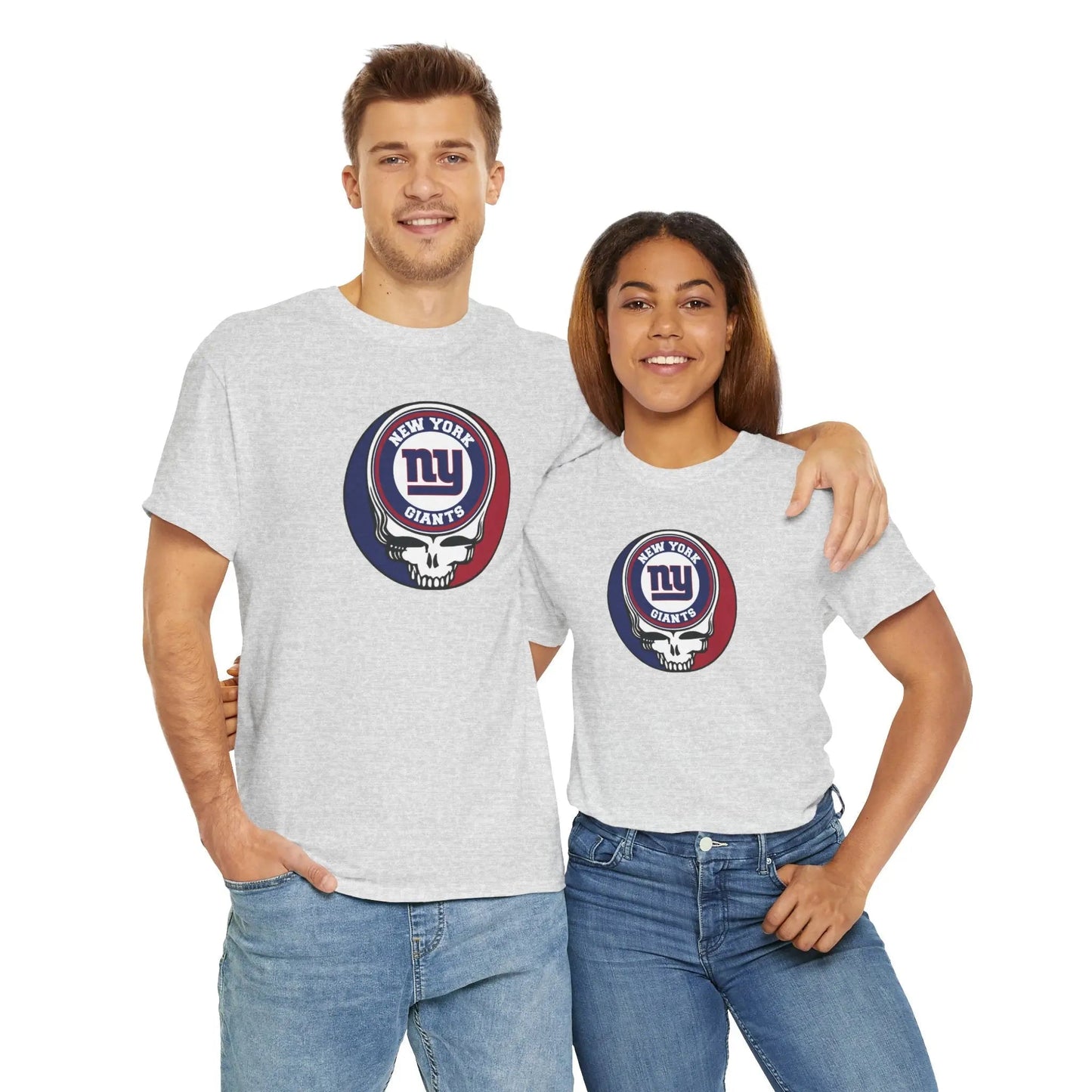 New York Giants Grateful Dead Steal Your Face T-Shirt The Gridiron Collection