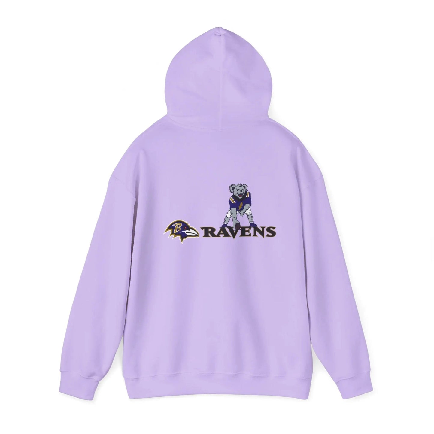 Baltimore Ravens Dancing Bear Unisex Hoodie Two-Sided The Gridiron Collection