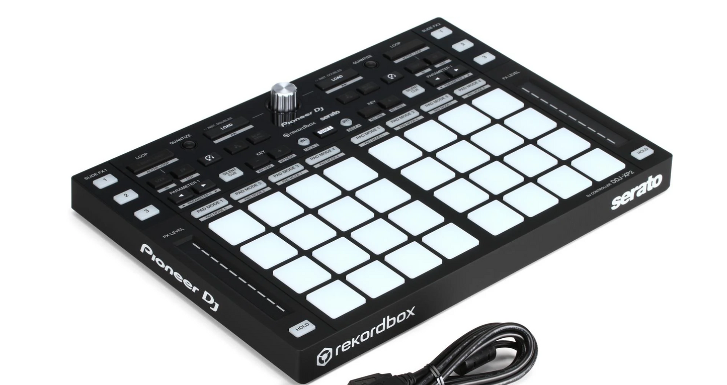 Pioneer DJ DDJ-XP2 32 Performance Pads Sub-controller for Rekordbox DJ Serato DJ Pro