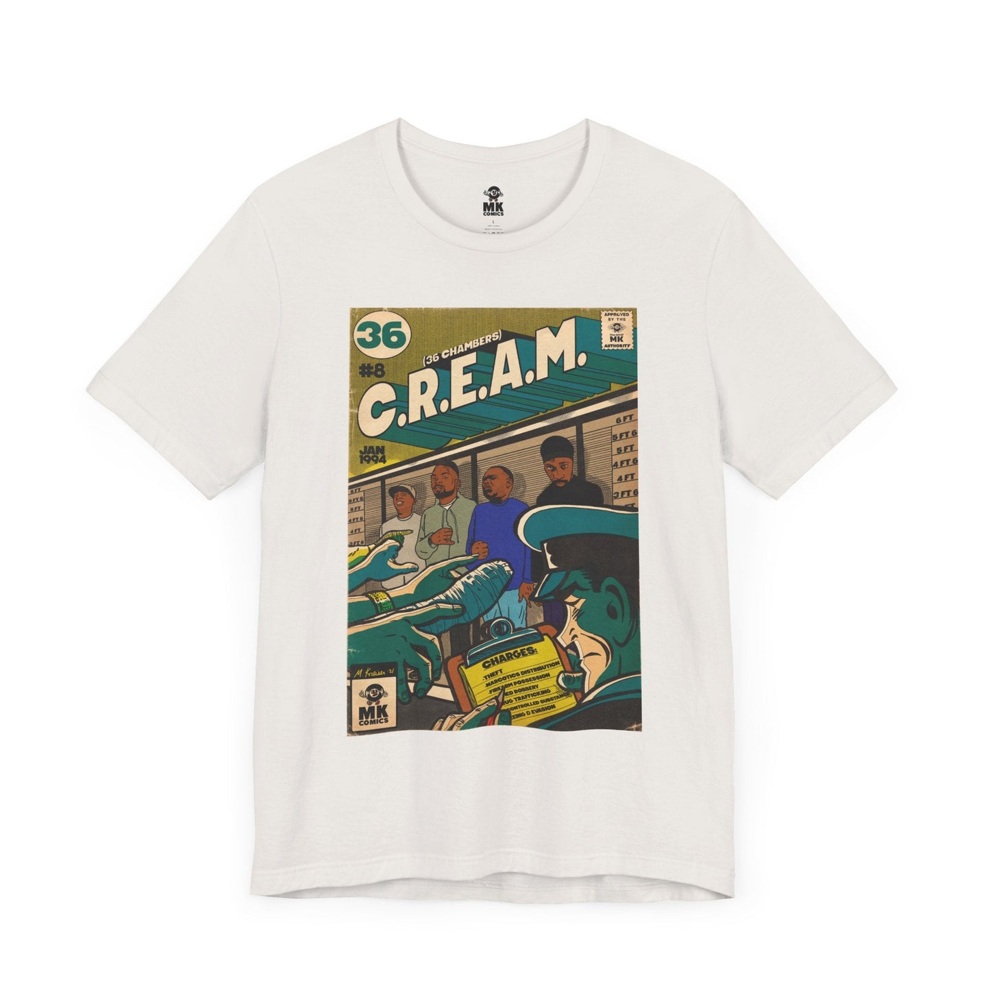 Unisex Jersey Short Sleeve Tee C.R.E.A.M