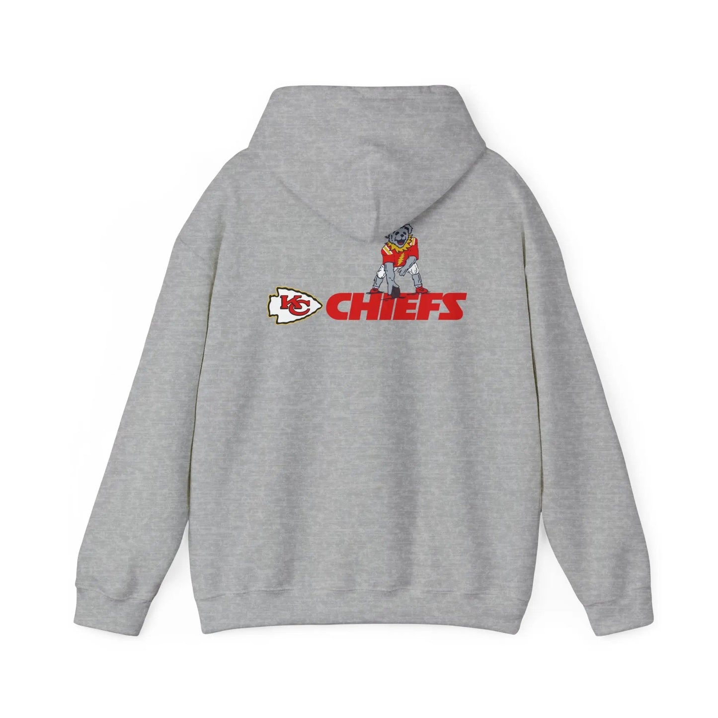 Kansas City Chiefs Dancing Bear Unisex Two-Sided Hoodie The Gridiron Collection