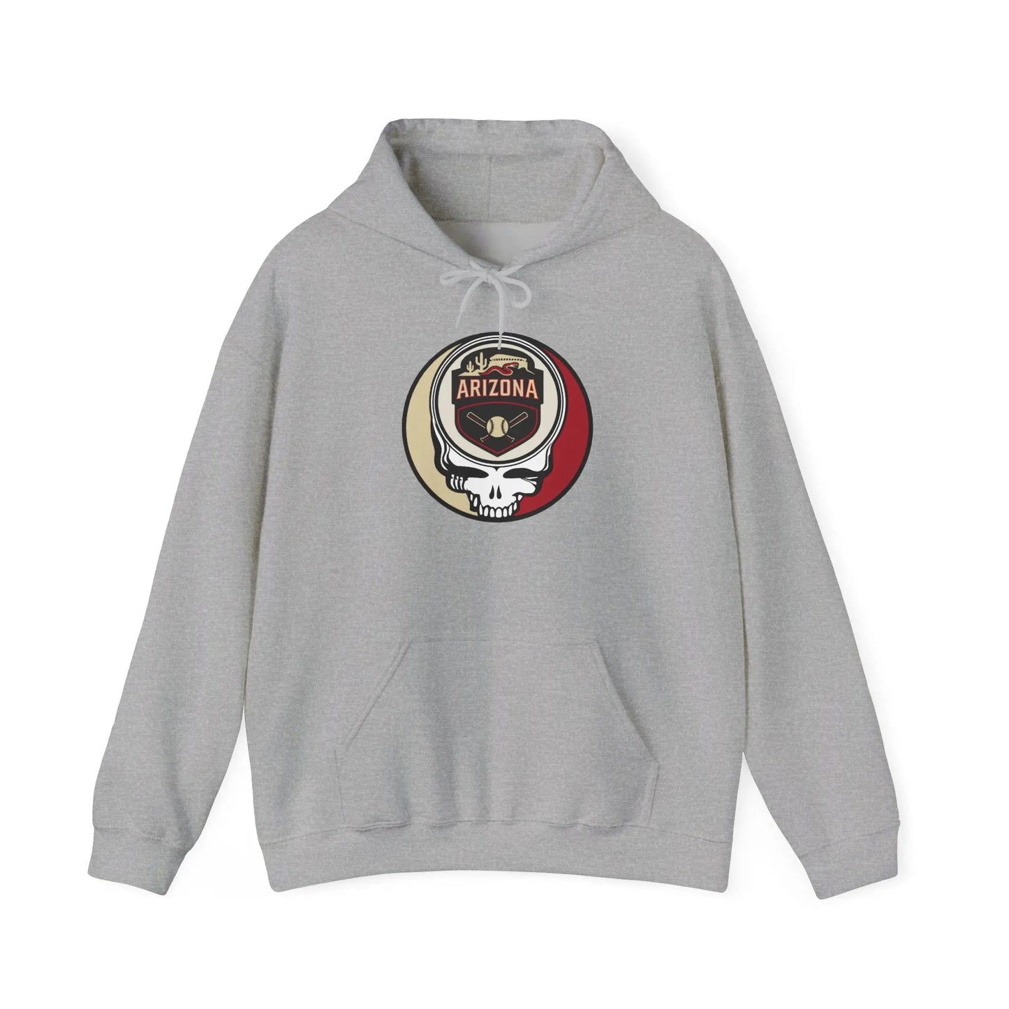 Grateful Dead Unisex Heavy Blend Hooded Sweatshirt Arizona Baseball Edition The Ballpark Collection