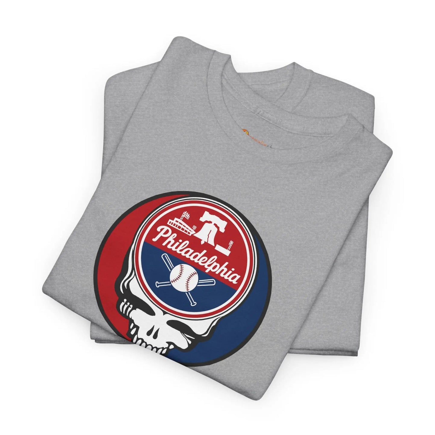 Philadelphia Phillies Grateful Dead Steal Your Face T-Shirt Ballpark Collection MLB