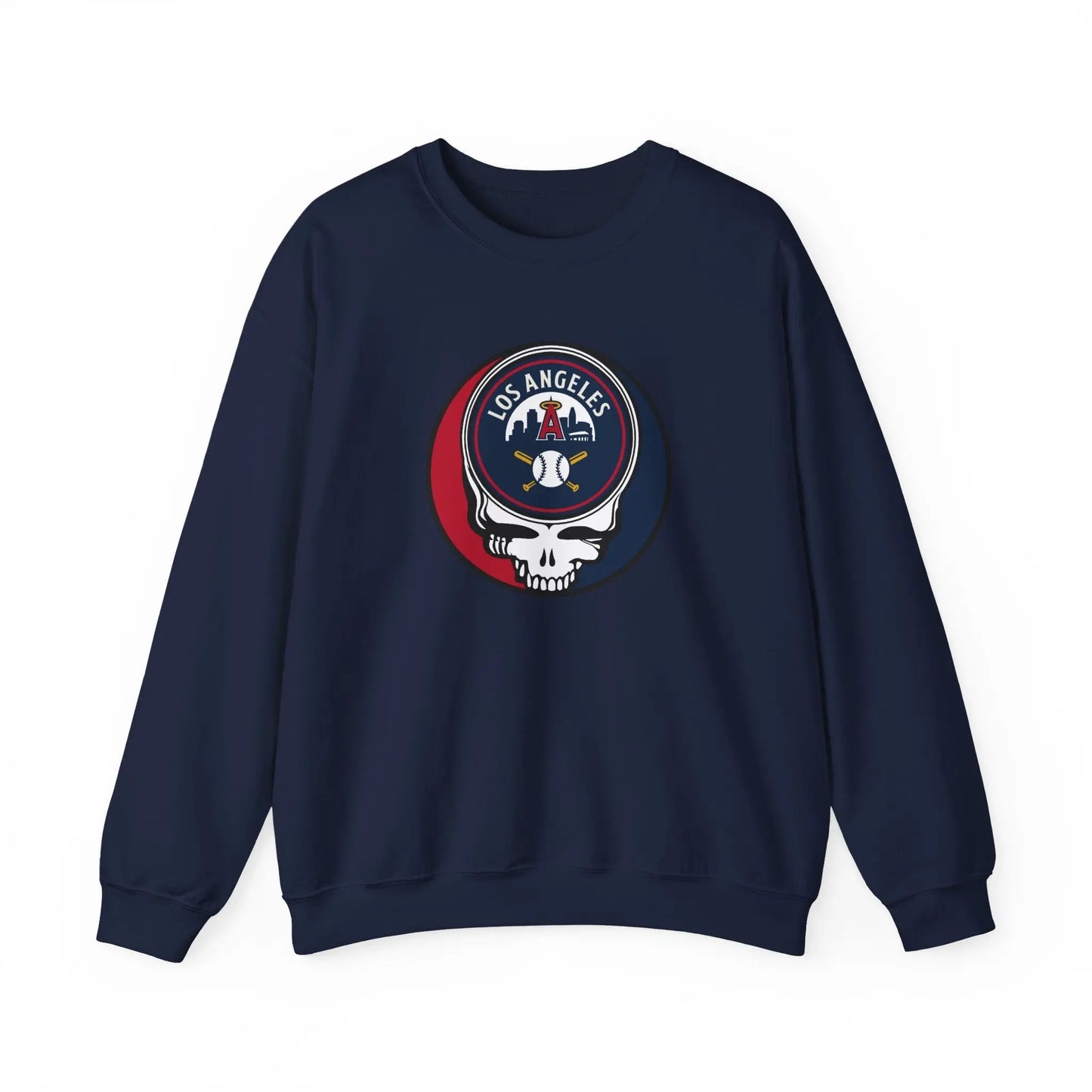 Grateful Dead Crewneck Sweatshirt Heavy Blend Baseball Edition MLB