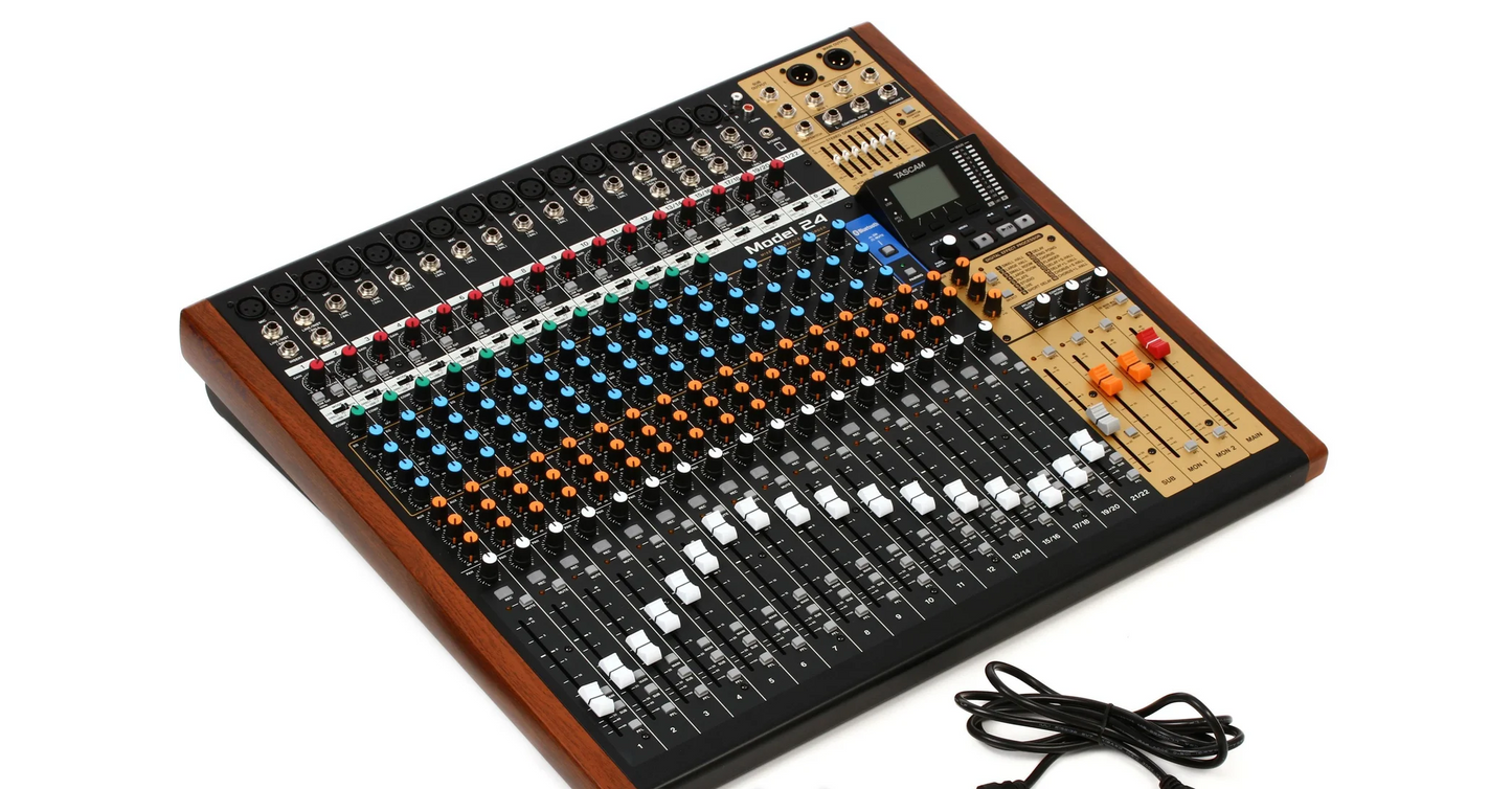TASCAM 24-channel Analog Recording Console Model 24