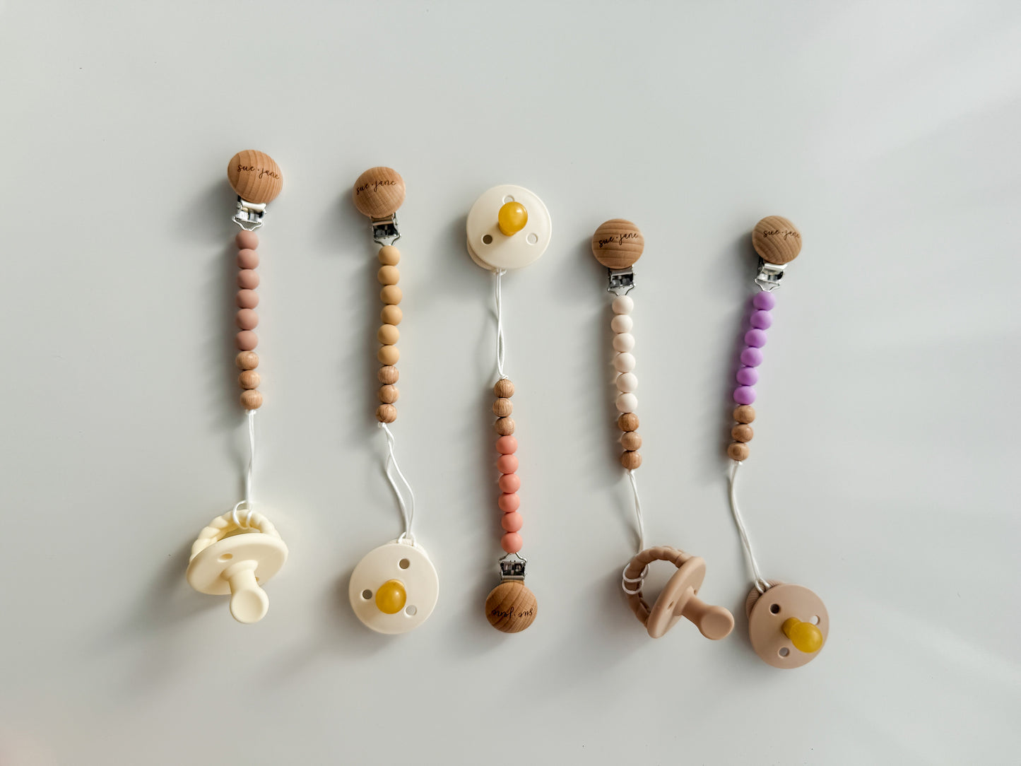 Silicone Pacifier Clips