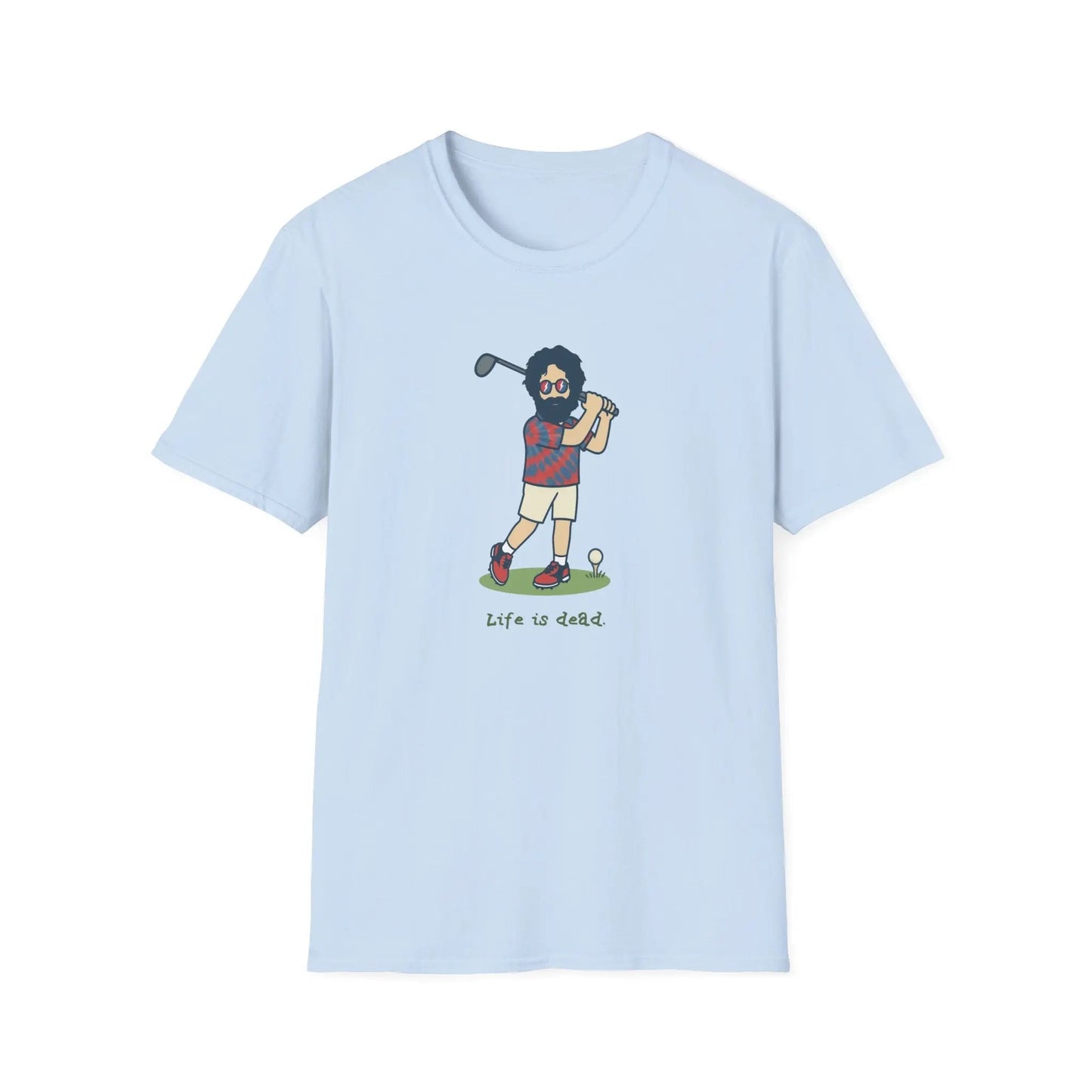 Life is Dead Golfing Jerry T-Shirt Grateful Dead