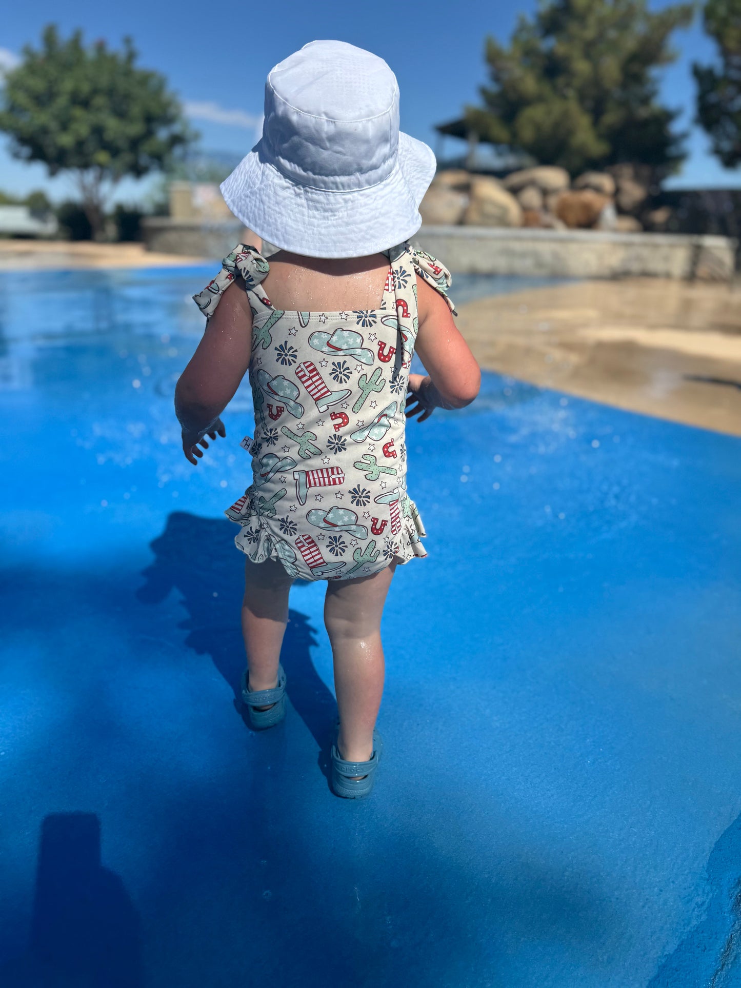 American Rodeo Girls One Piece Swim