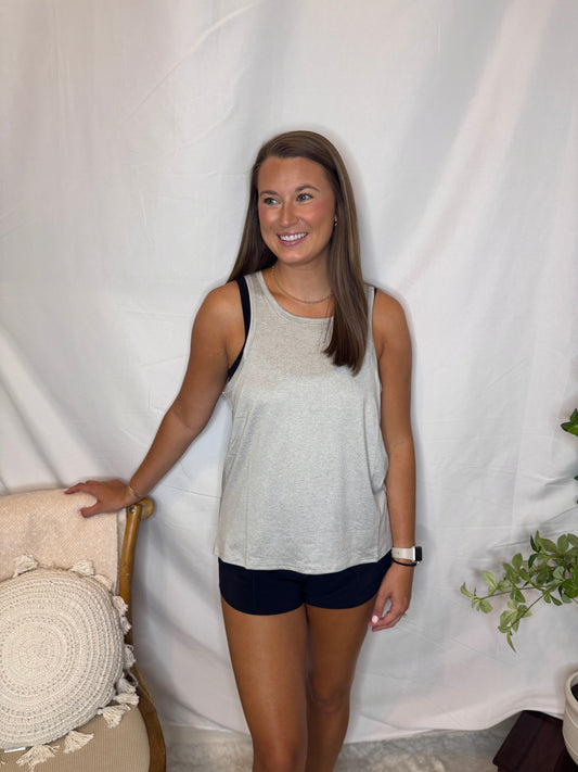 Cast Away Oversized Tank Top Relaxed Silhouette Sweet Jude Boutique